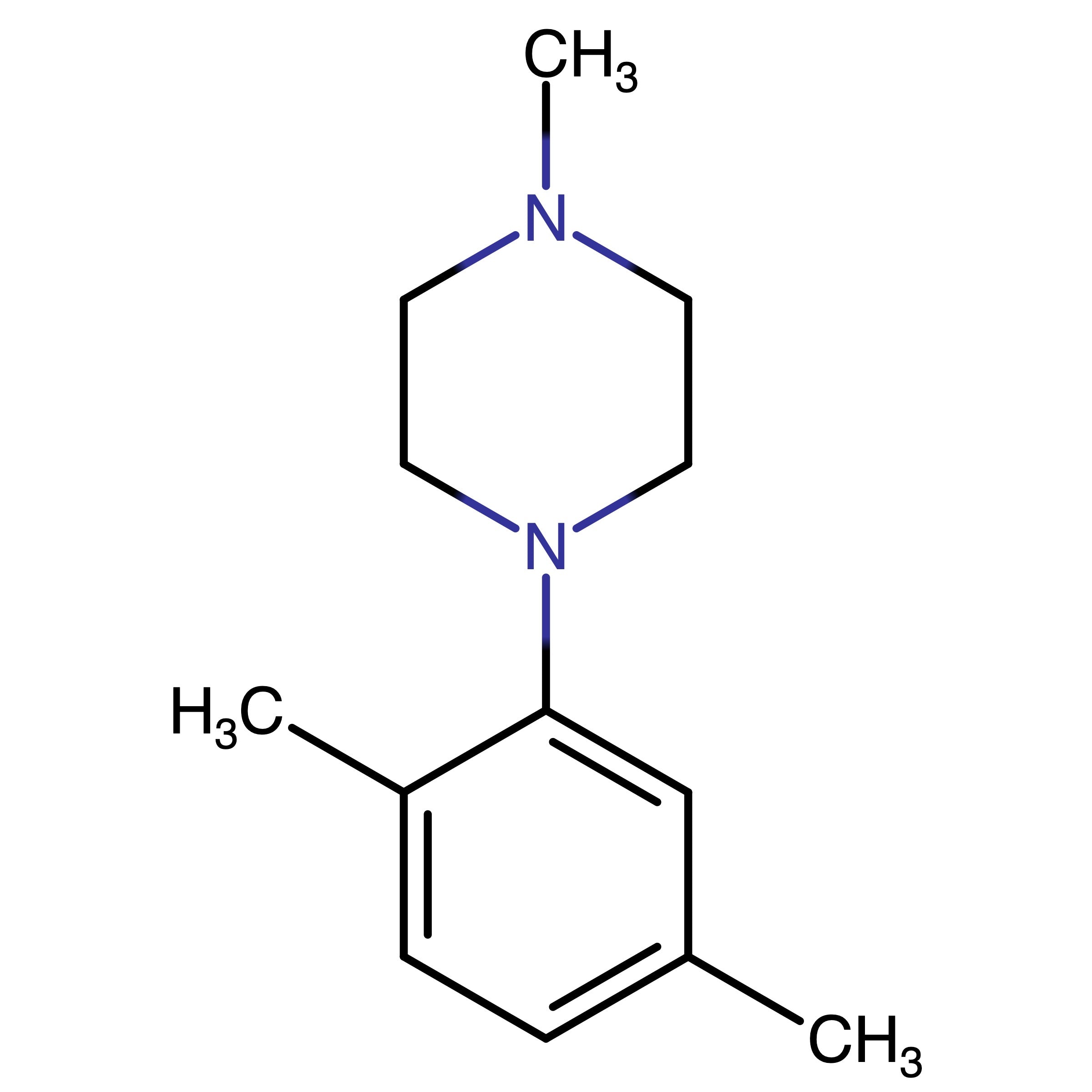 CAS 180336-55-4 | 1-(2,5-Dimethylphenyl)-4-methylpiperazine