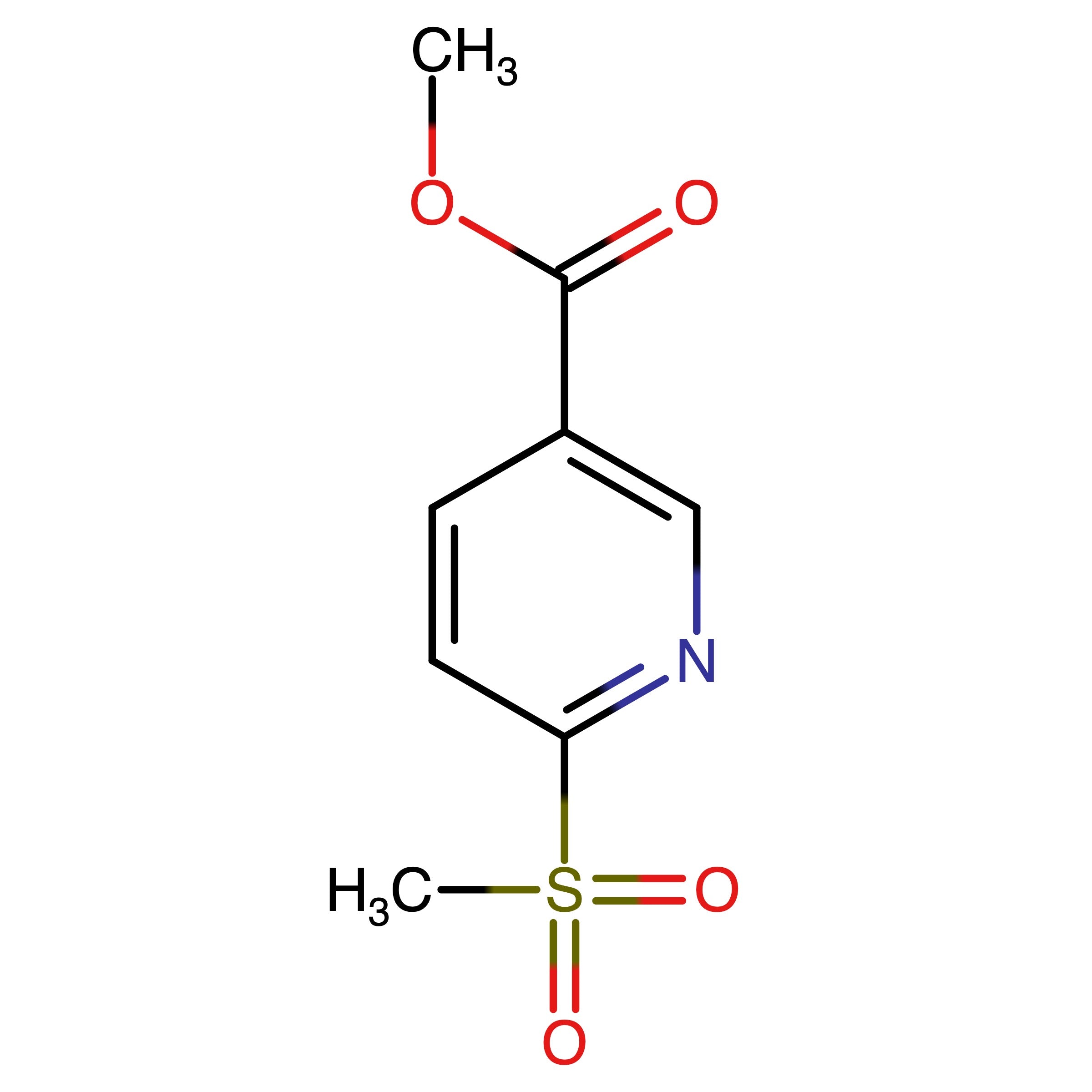 CAS 1190948-26-5 | Methyl 6-(methylsulfonyl)nicotinate