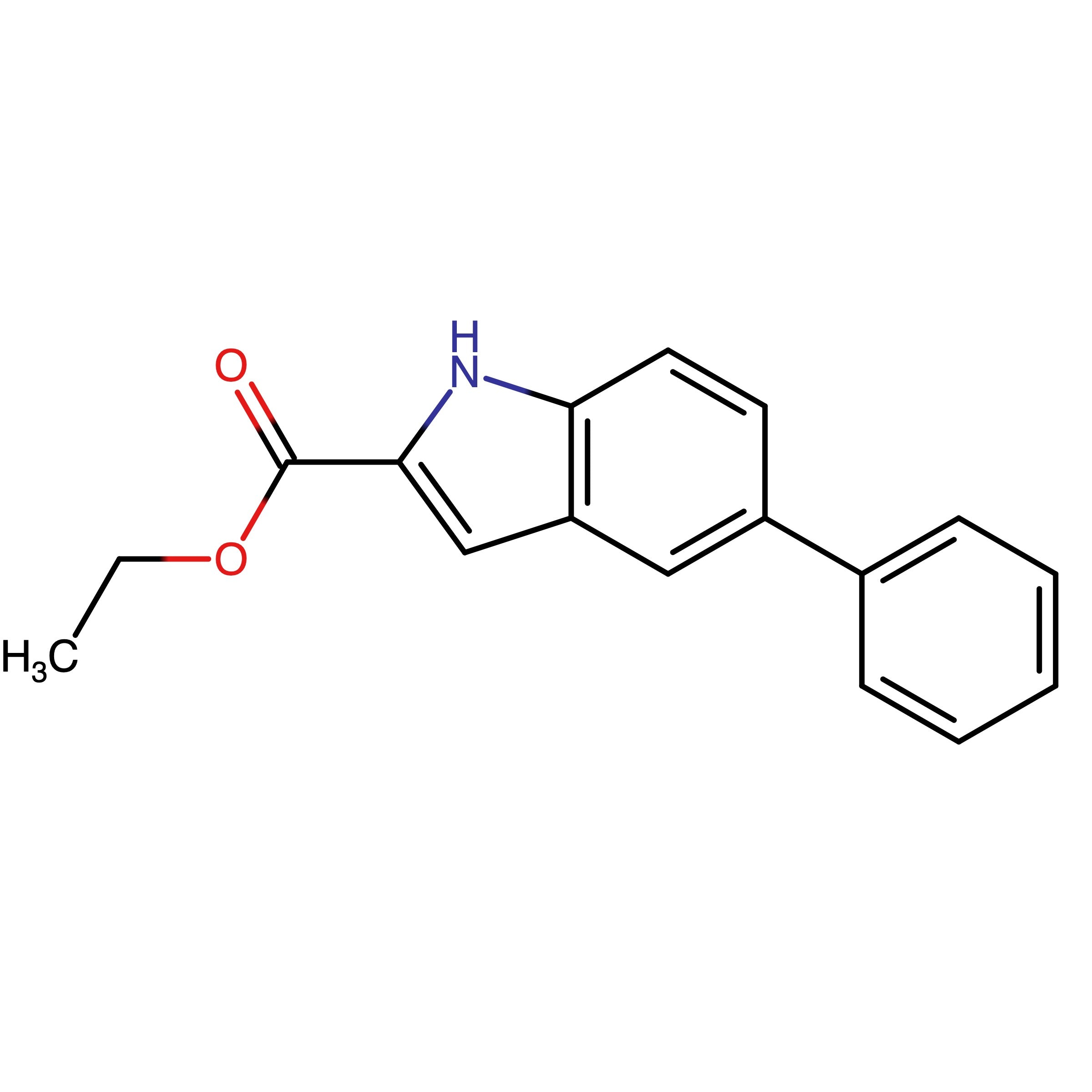 CAS 66616-69-1 | Ethyl 5-phenyl-1H-indole-2-carboxylate