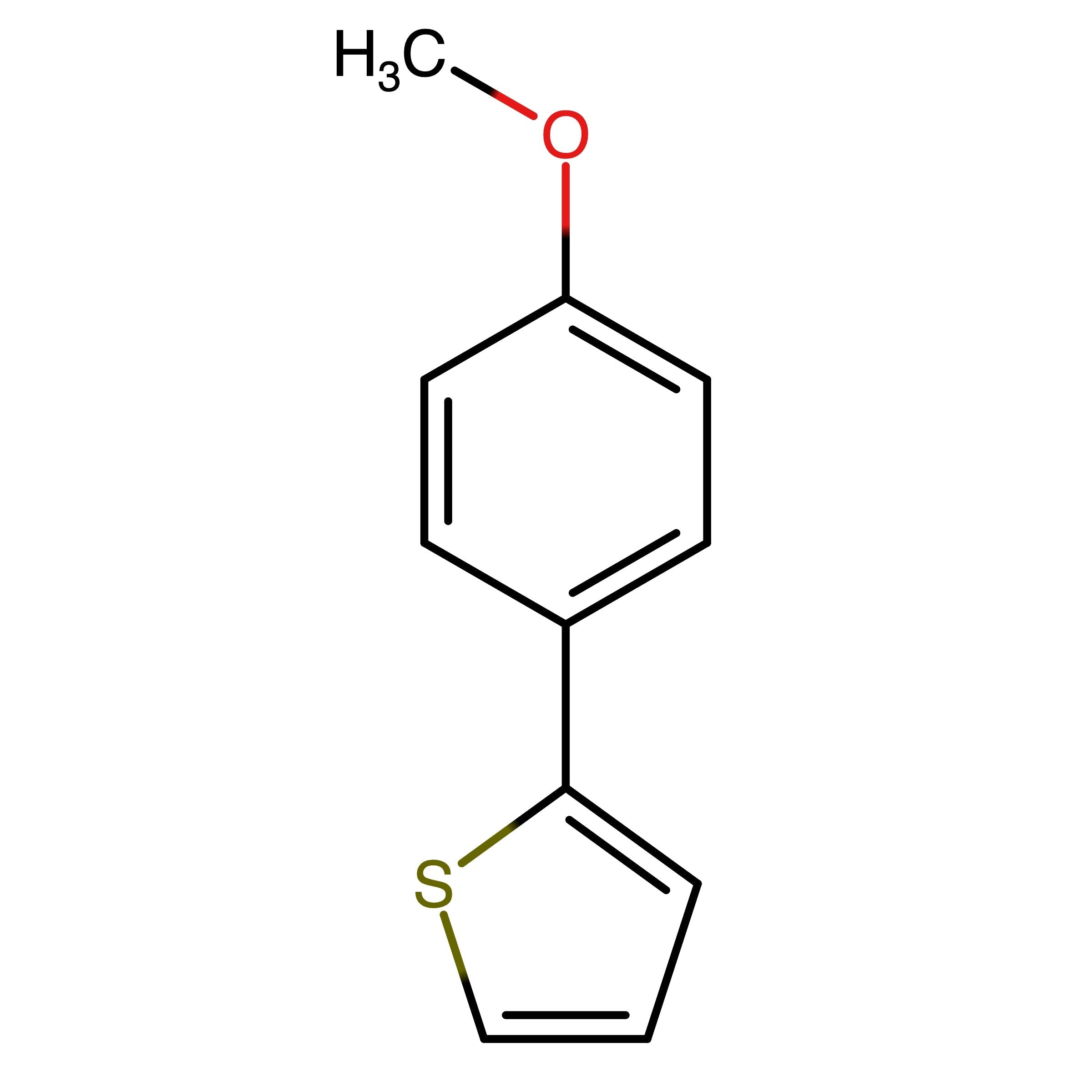CAS 42545-43-7 | 2-(4-Methoxyphenyl)thiophene | MFCD00204185