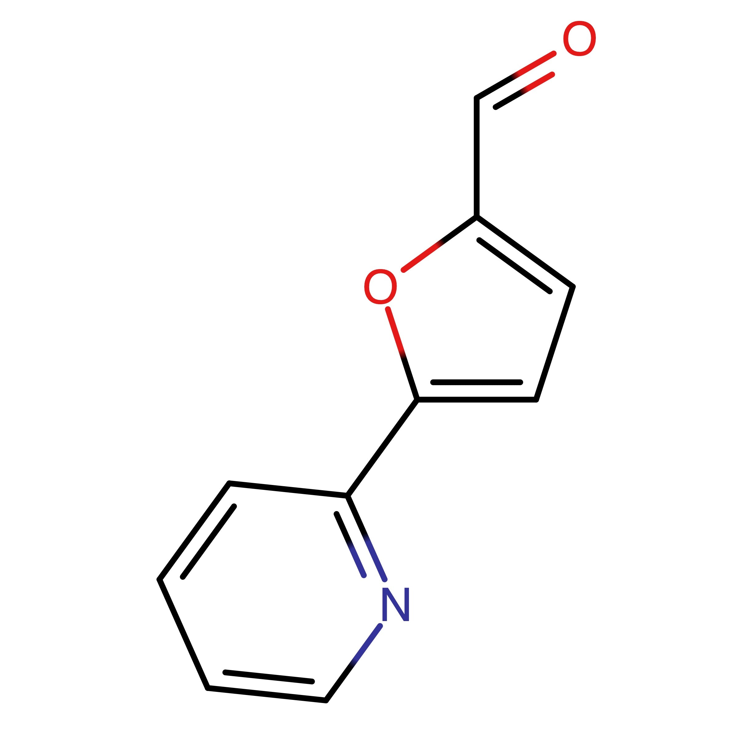 CAS 55484-36-1 | 5-(2-Pyridinyl)-2-furancarboxaldehyde | MFCD06802778