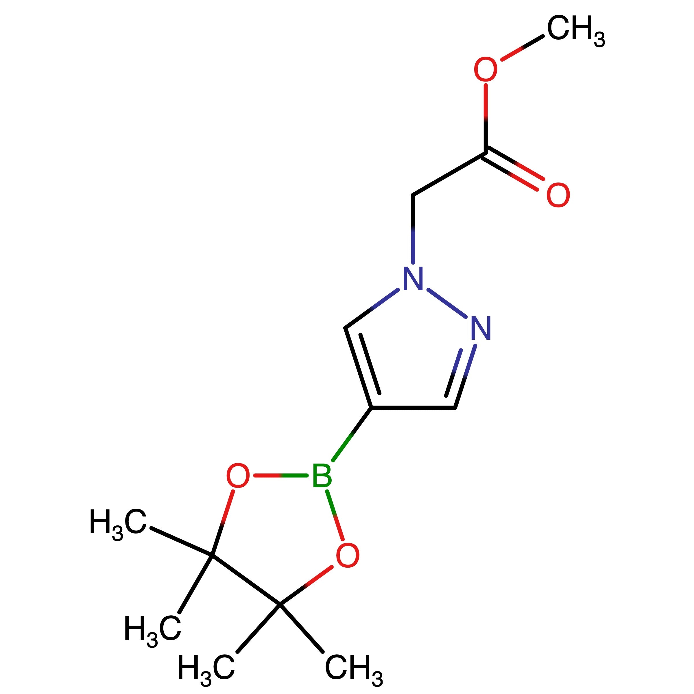 CAS 959585-44-5 | Methyl 4-(4,4,5,5-tetramethyl-1,3,2-dioxaborolan-2-yl)-1H-pyrazole-1-acetate | MFCD16660239