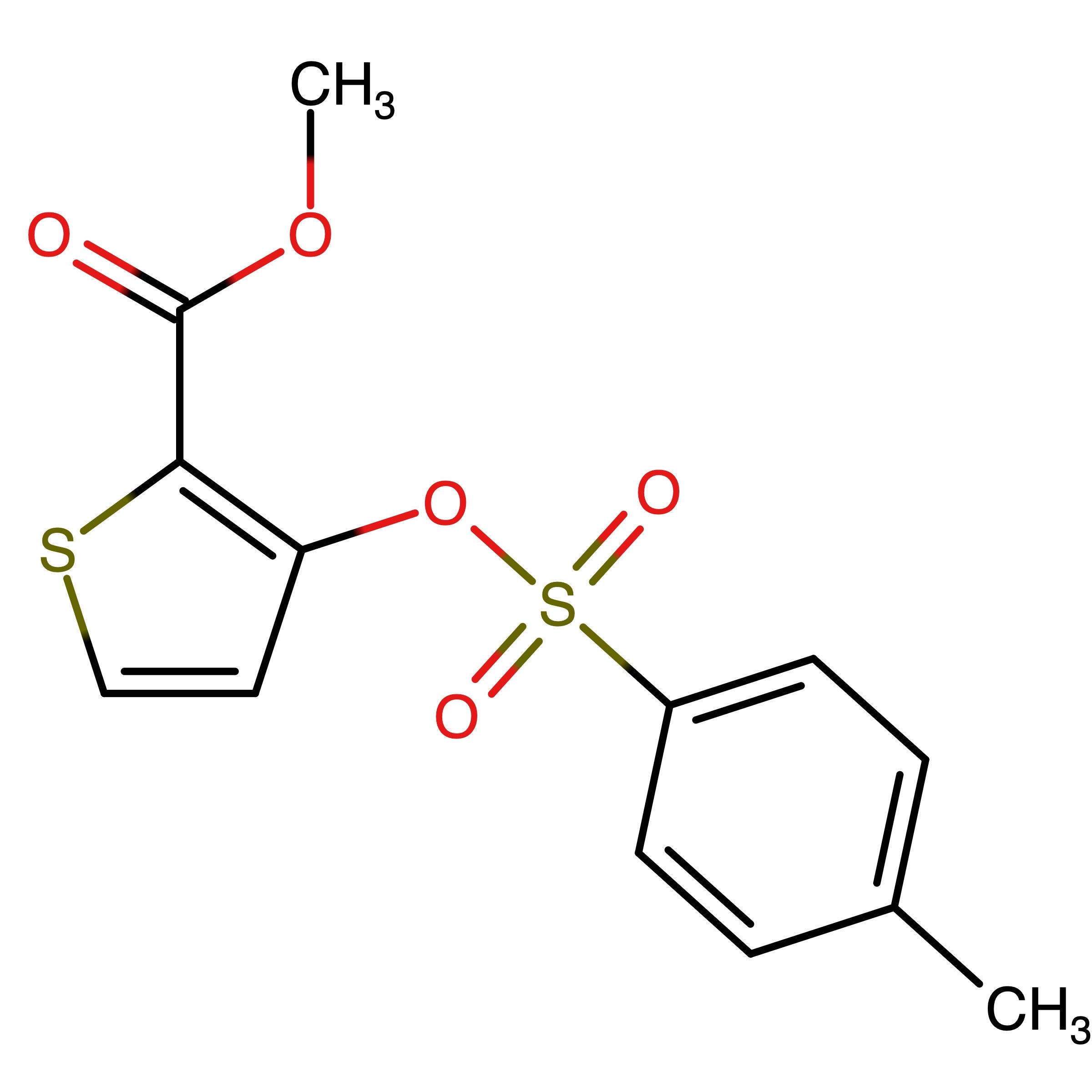 CAS 181226-89-1 | Methyl 3-(tosyloxy)thiophene-2-carboxylate | MFCD00178121