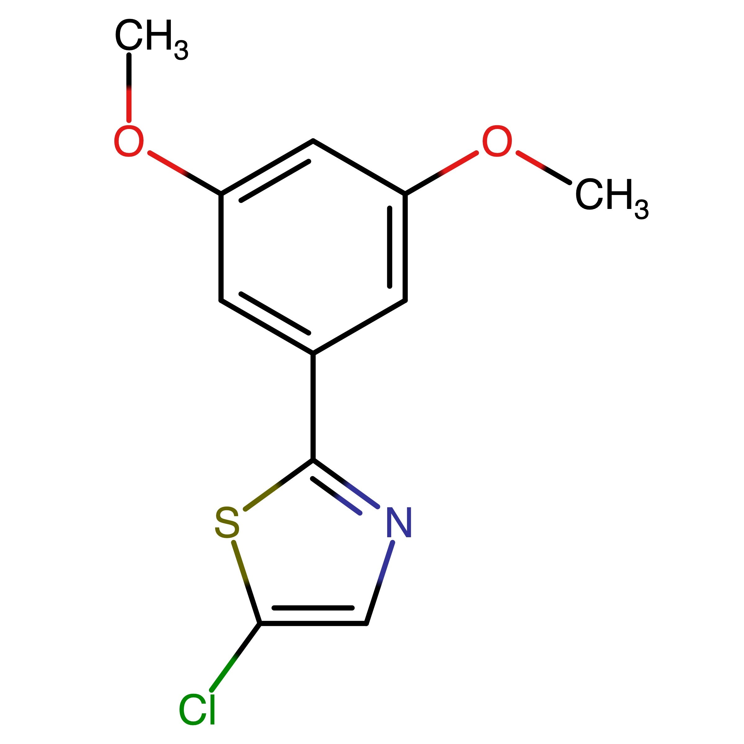 CAS 1207426-83-2 | 5-Chloro-2-(3,5-dimethoxyphenyl)thiazole | MFCD17926270