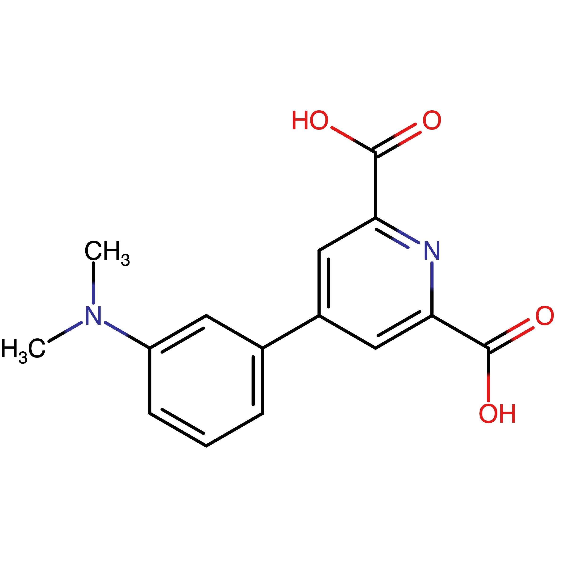 CAS 2131214-24-7 | 4-(3-(Dimethylamino)phenyl)pyridine-2,6-dicarboxylic acid | MFCD31652954