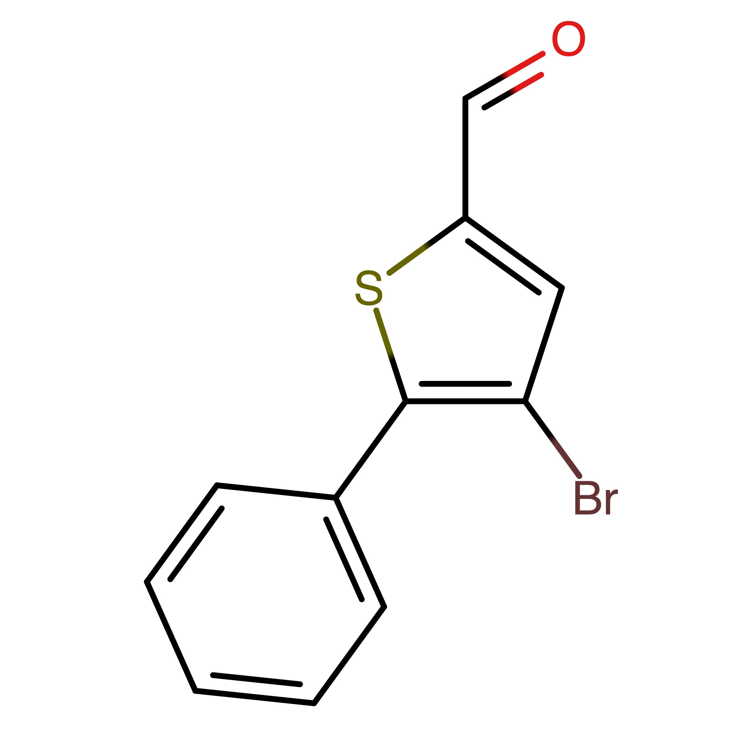 CAS 72899-38-8 | 4-Bromo-5-phenyl-2-thiophenecarboxaldehyde | MFCD31619532