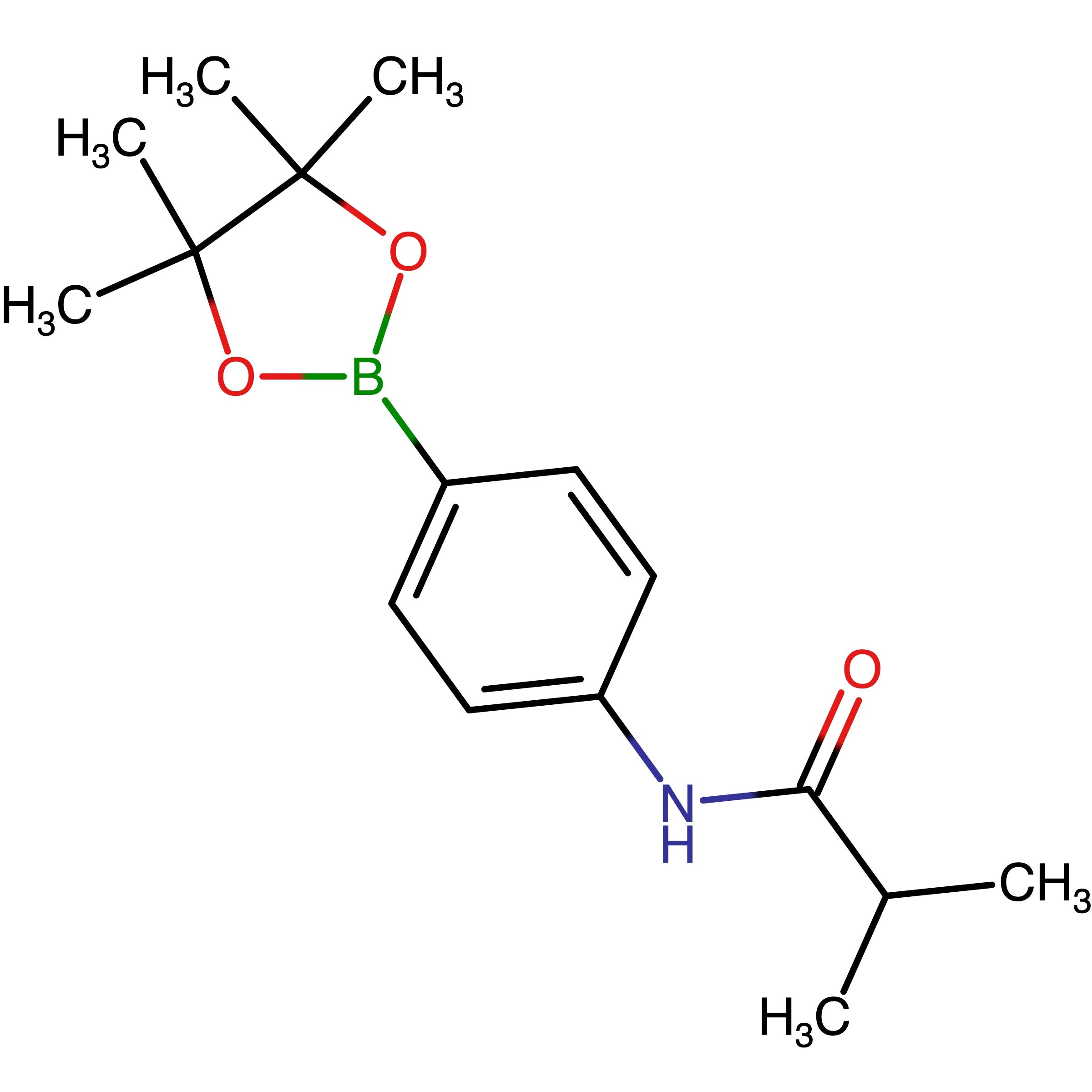 CAS 1374263-57-6 | 2-Methyl-N-[4-(tetramethyl-1,3,2-dioxaborolan-2-yl)phenyl]propanamide | MFCD28015461
