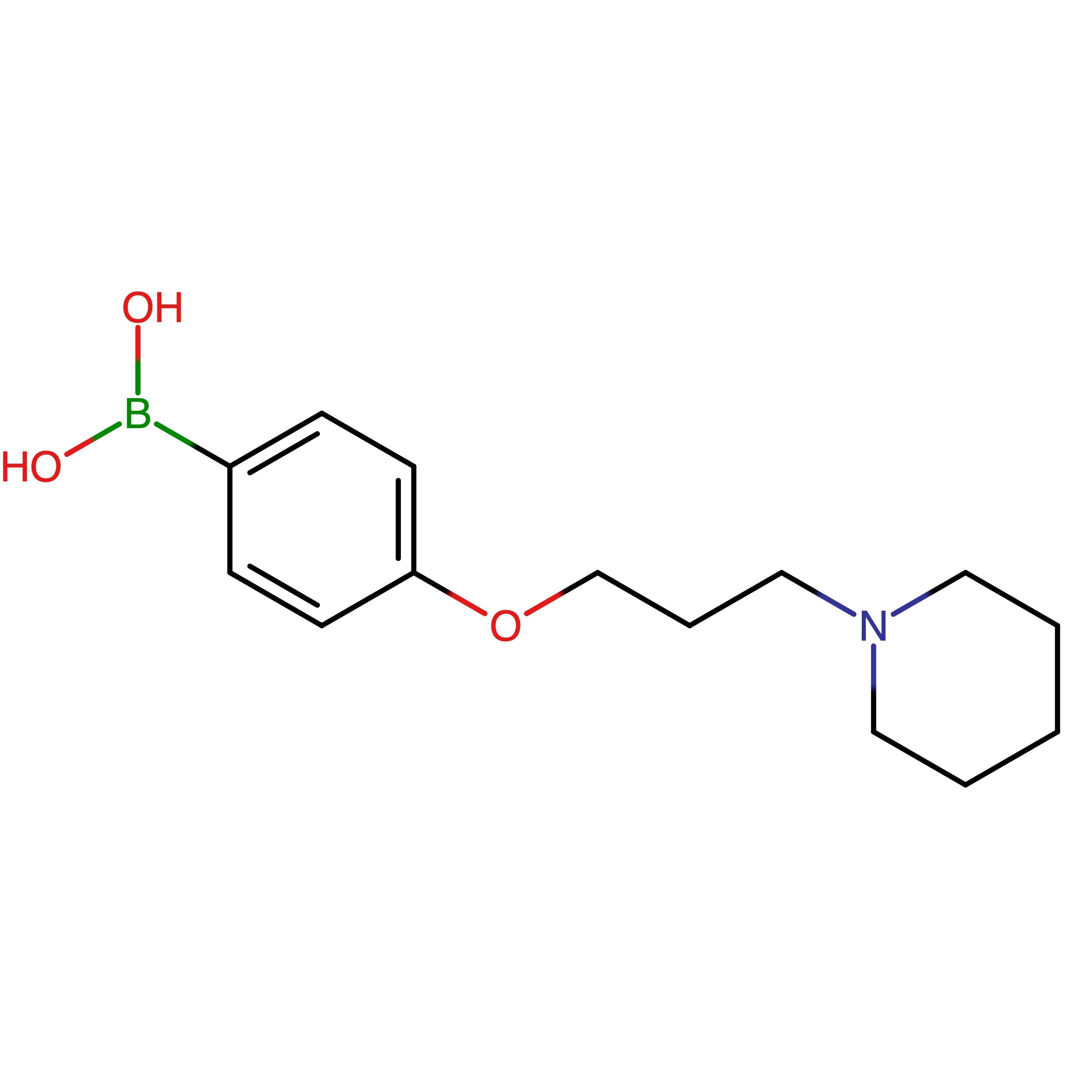 CAS 1003028-39-4 | [4-[3-(1-Piperidinyl)propoxy]phenyl]boronic acid | MFCD17977156