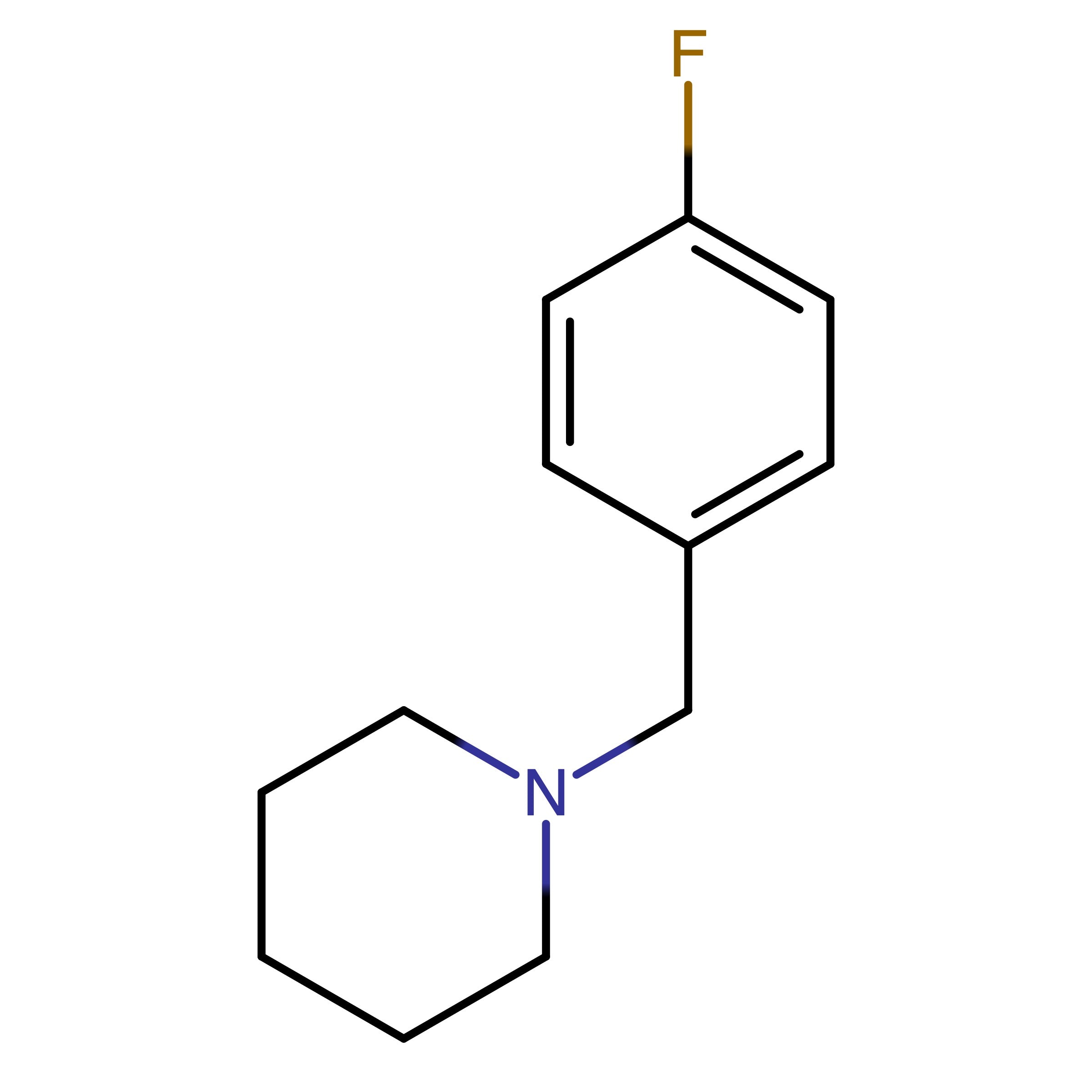 CAS 139592-92-0 | 1-(4-Fluorobenzyl)piperidine | MFCD00716891