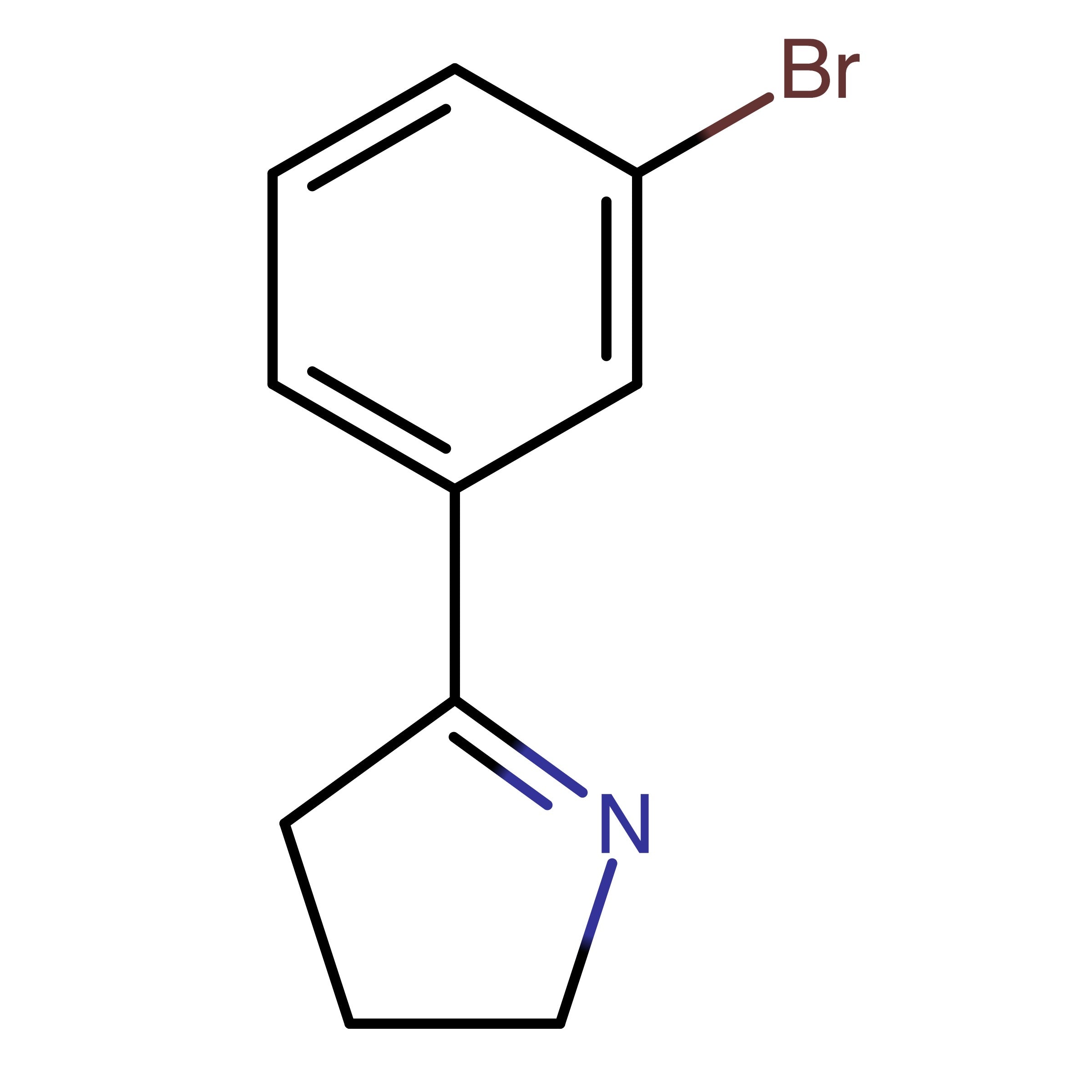 CAS 374589-00-1 | 5-(3-Bromophenyl)-3,4-dihydro-2H-pyrrole | MFCD09033388