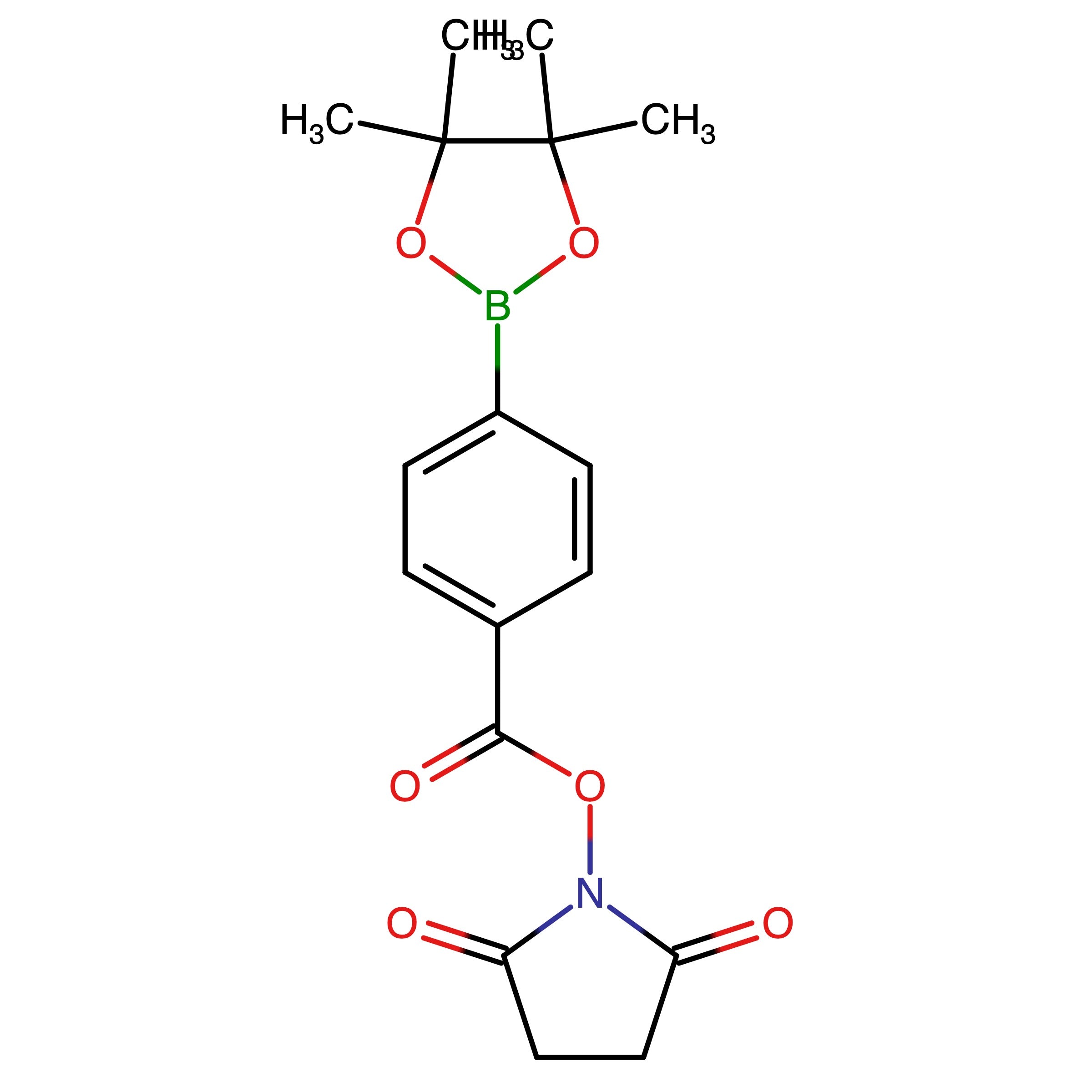 CAS 377780-81-9 | 2,5-Dioxo-1-pyrrolidinyl 4-(4,4,5,5-tetramethyl-1,3,2-dioxaborolan-2-yl)benzoate