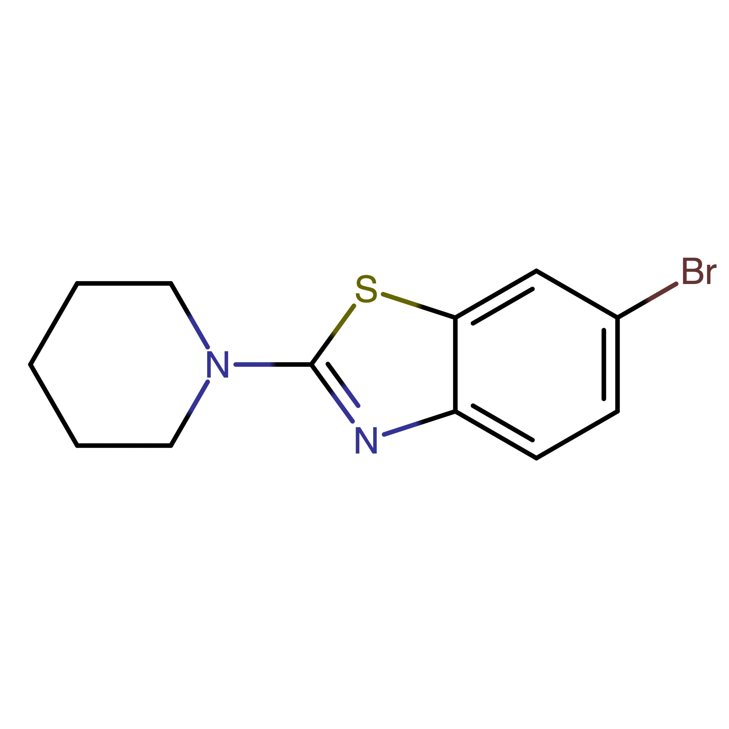 CAS 863001-19-8 | 6-Bromo-2-(1-piperidinyl)benzothiazole