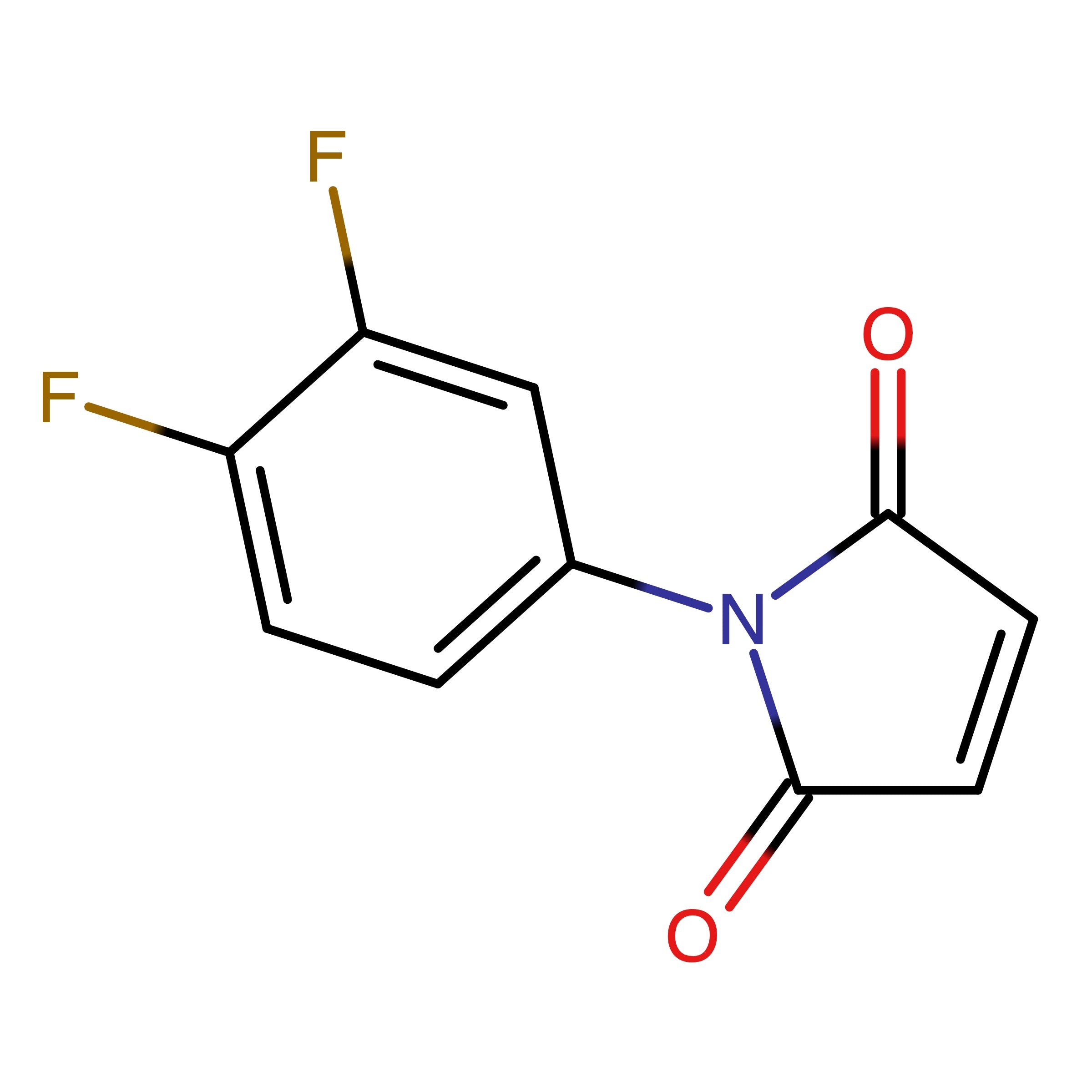 CAS 154505-91-6 | 1-(3,4-Difluorophenyl)-1H-pyrrole-2,5-dione | MFCD00175112