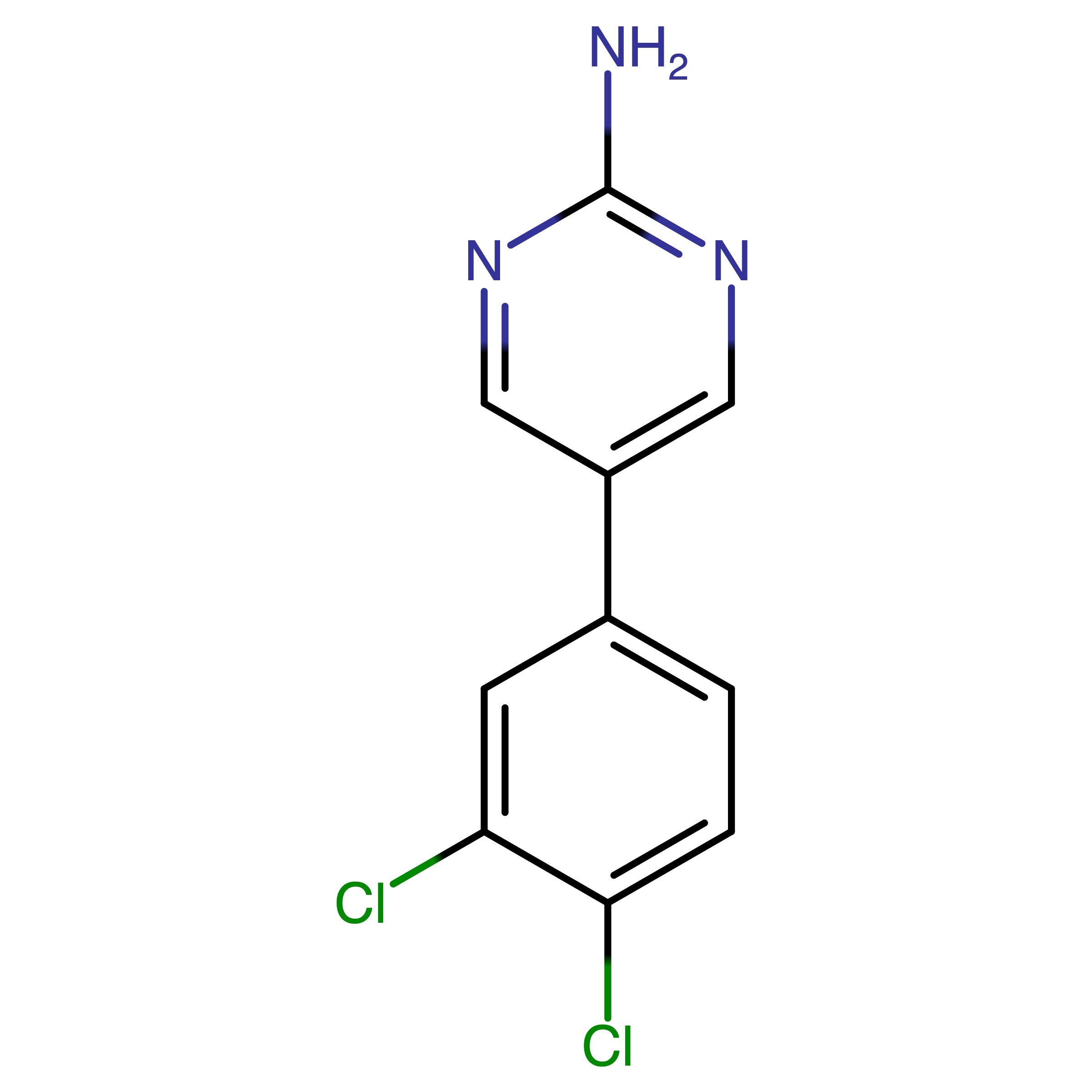 CAS 1111111-91-1 | 5-(3,4-Dichlorophenyl)-2-pyrimidinamine