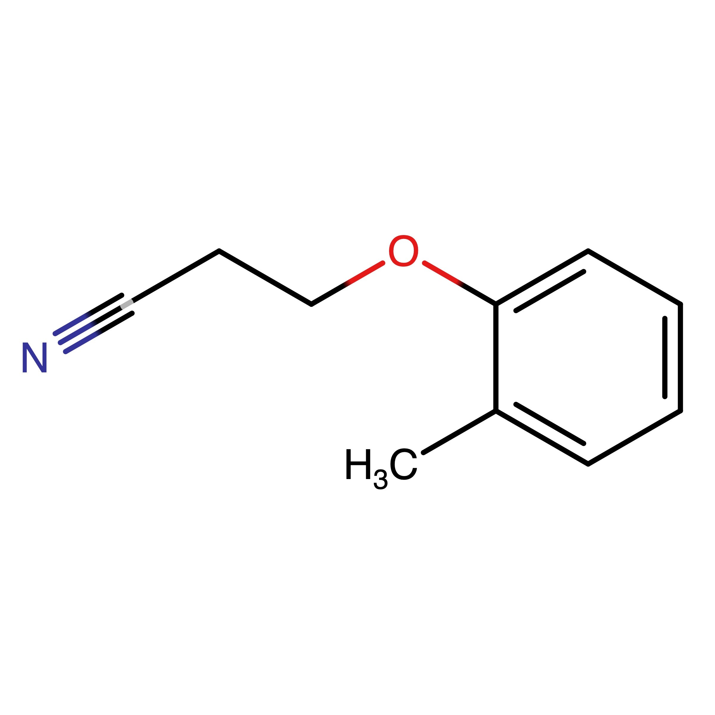 CAS 25268-05-7 | 3-(2-Methylphenoxy)propanenitrile | MFCD03150781