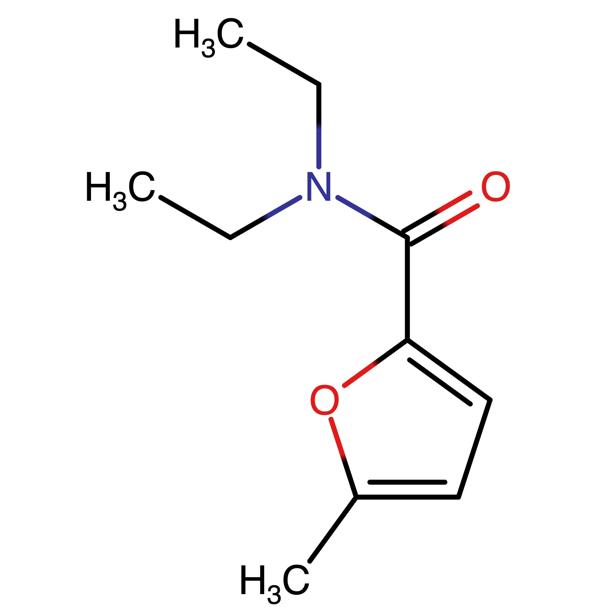 CAS 91252-10-7 | N,N-Diethyl-5-methyl-2-furancarboxamide