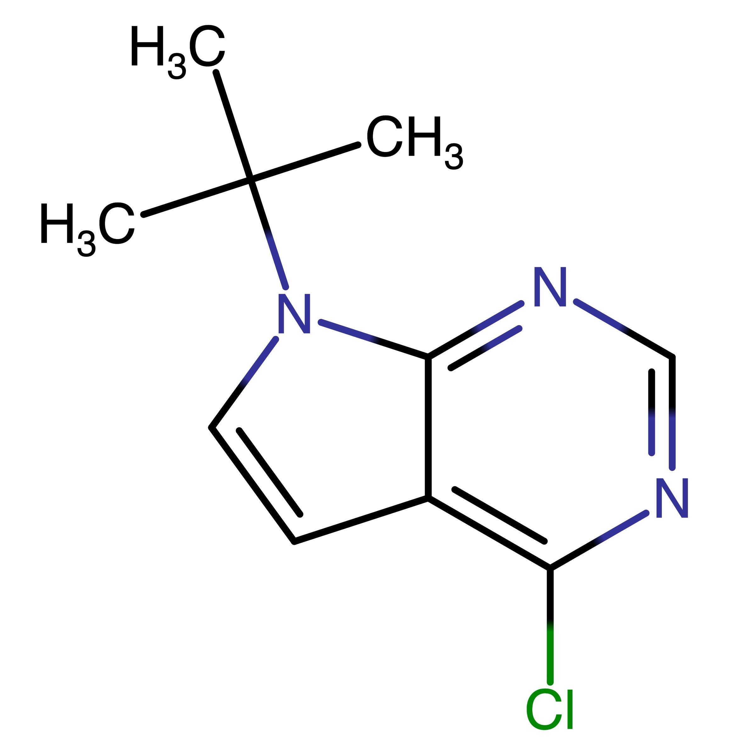 CAS 1402444-77-2 | 7-tert-Butyl-4-chloro-7H-pyrrolo[2,3-d]pyrimidine