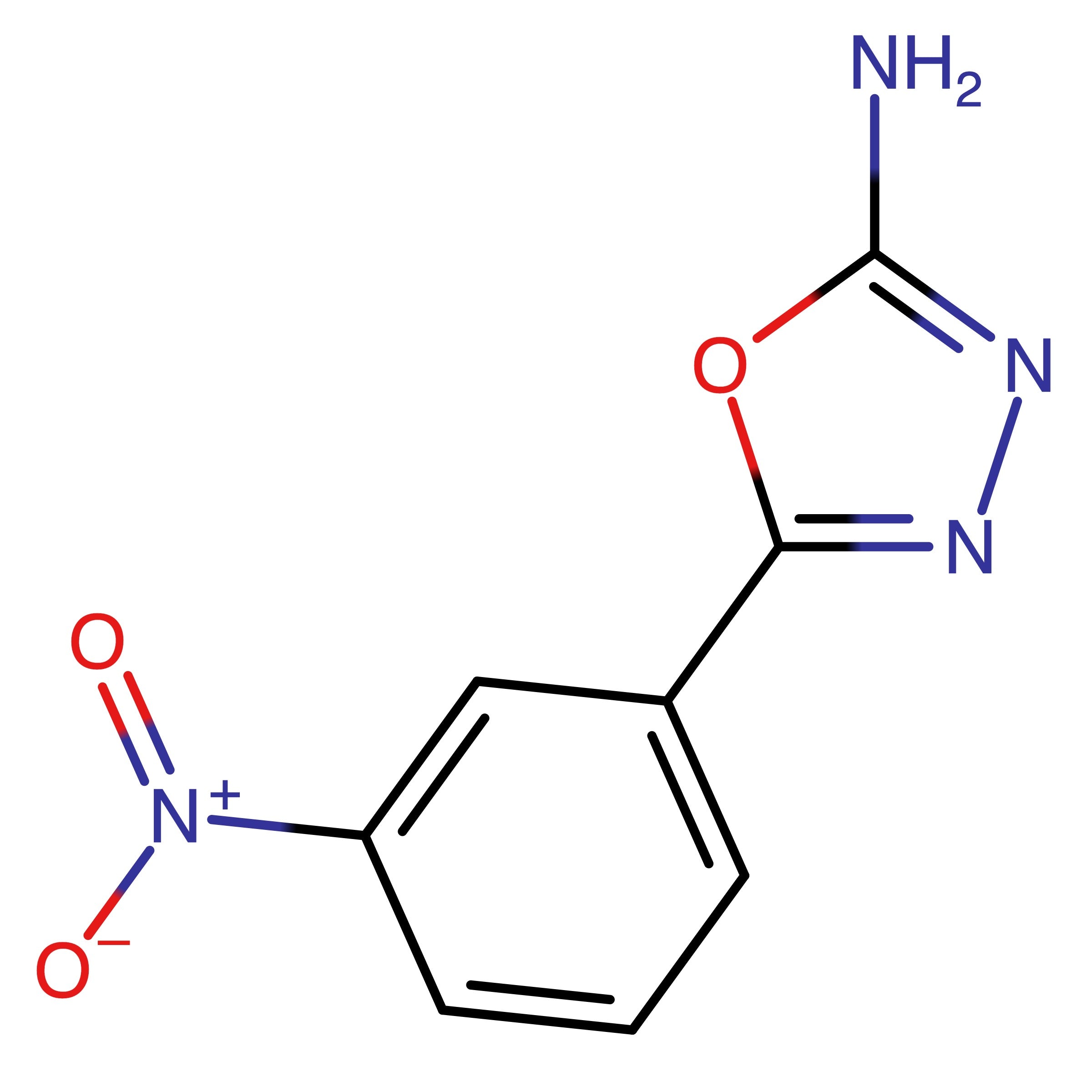 CAS 7659-02-1 | 5-(3-nitrophenyl)-1,3,4-oxadiazol-2-amine | MFCD00469759