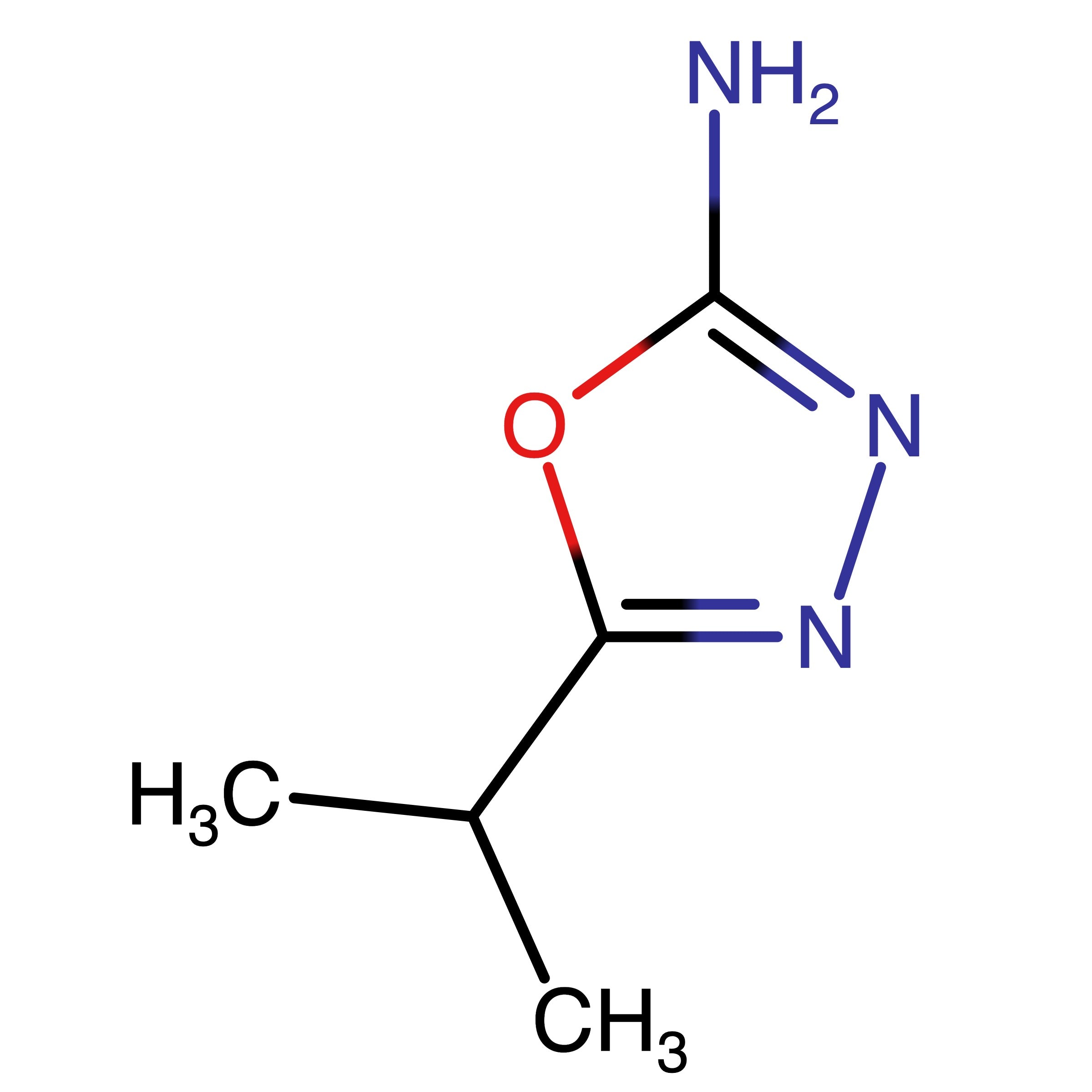 CAS 65283-97-8 | 5-Propan-2-yl-1,3,4-oxadiazol-2-amine | MFCD09042012