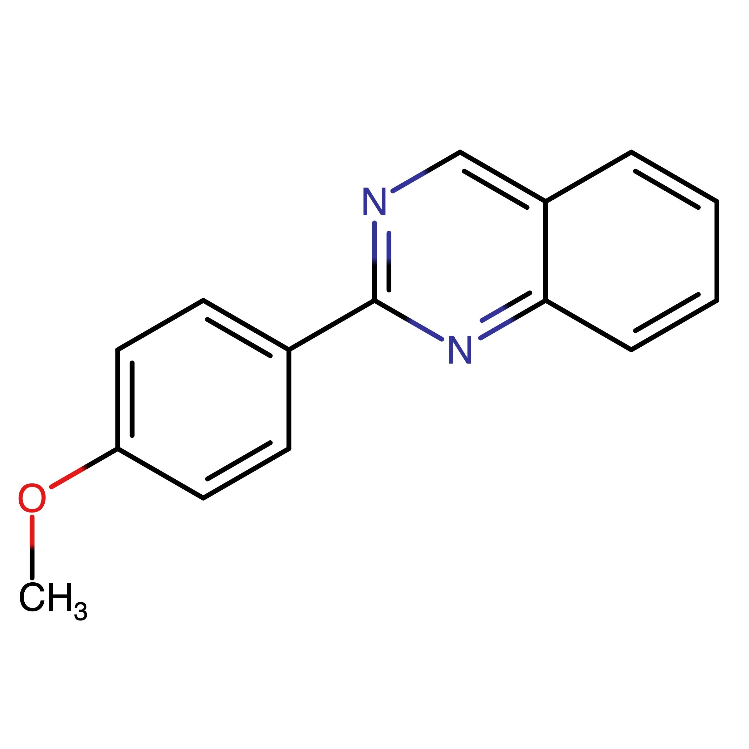 CAS 67205-04-3 | 2-(4-Methoxyphenyl)quinazoline | MFCD00847722