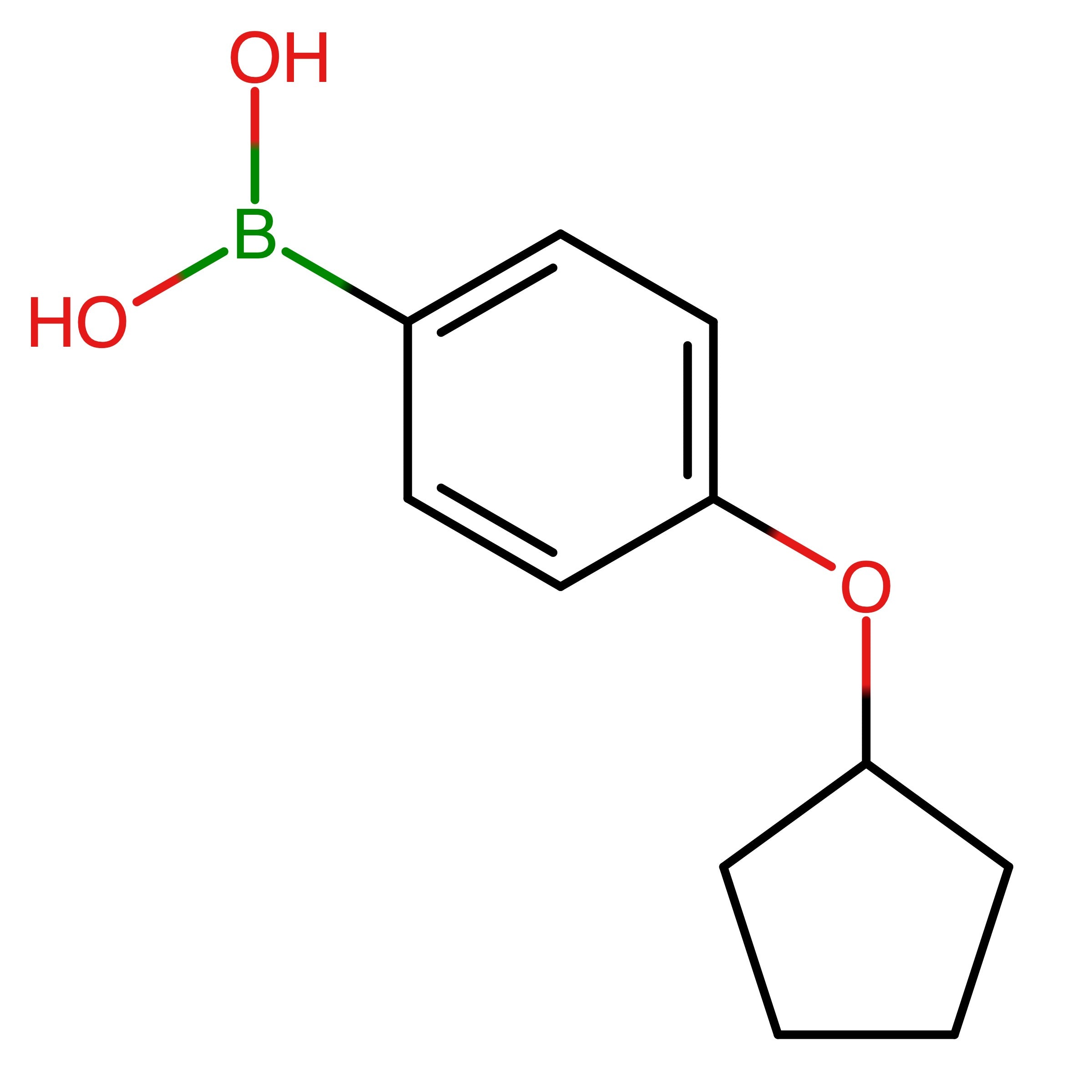 CAS 871830-02-3 | [4-(Cyclopentyloxy)phenyl]boronic acid | MFCD08461671