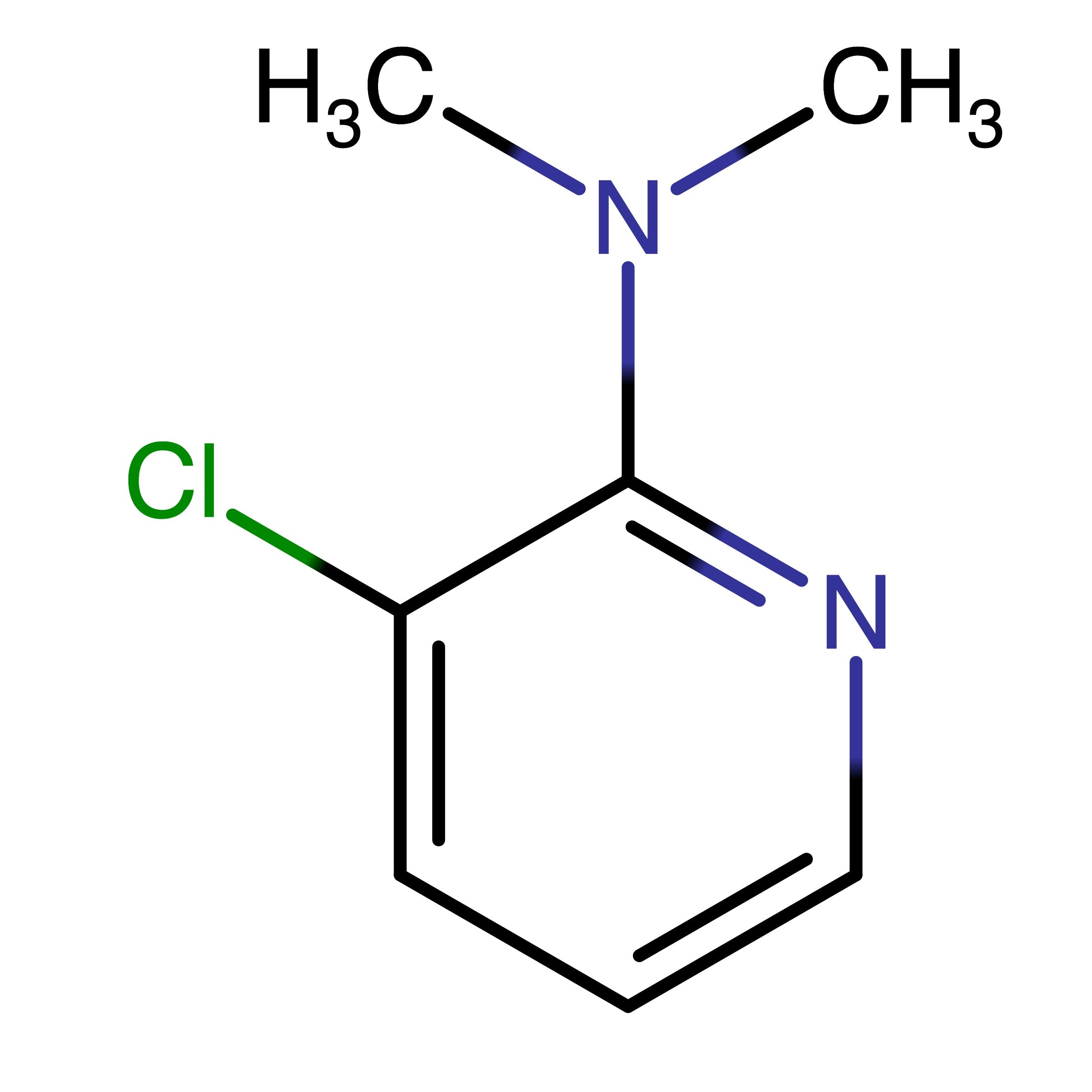 CAS 1060801-41-3 | 3-Chloro-N,N-dimethylpyridin-2-amine | MFCD13188971