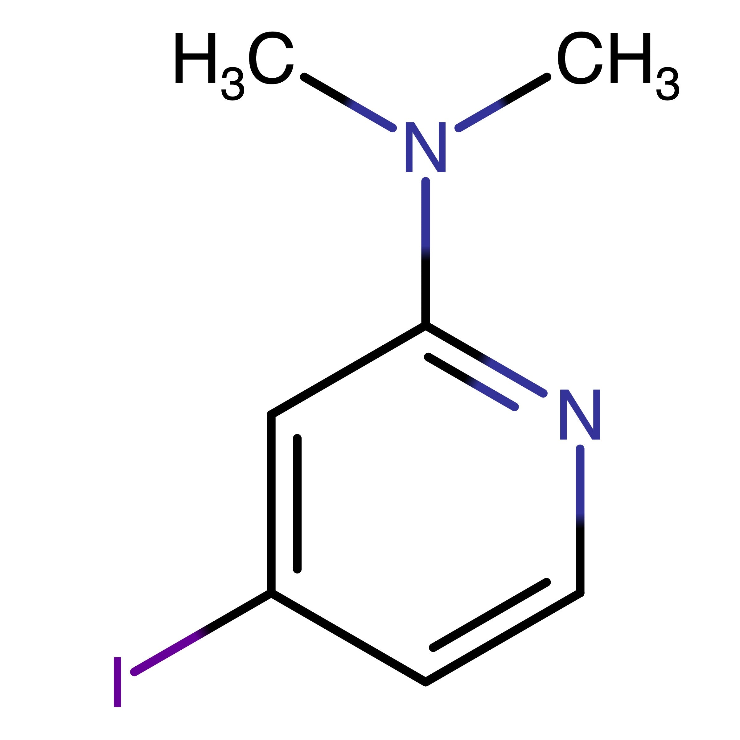 CAS 1062609-45-3 | 4-Iodo-N,N-dimethylpyridin-2-amine