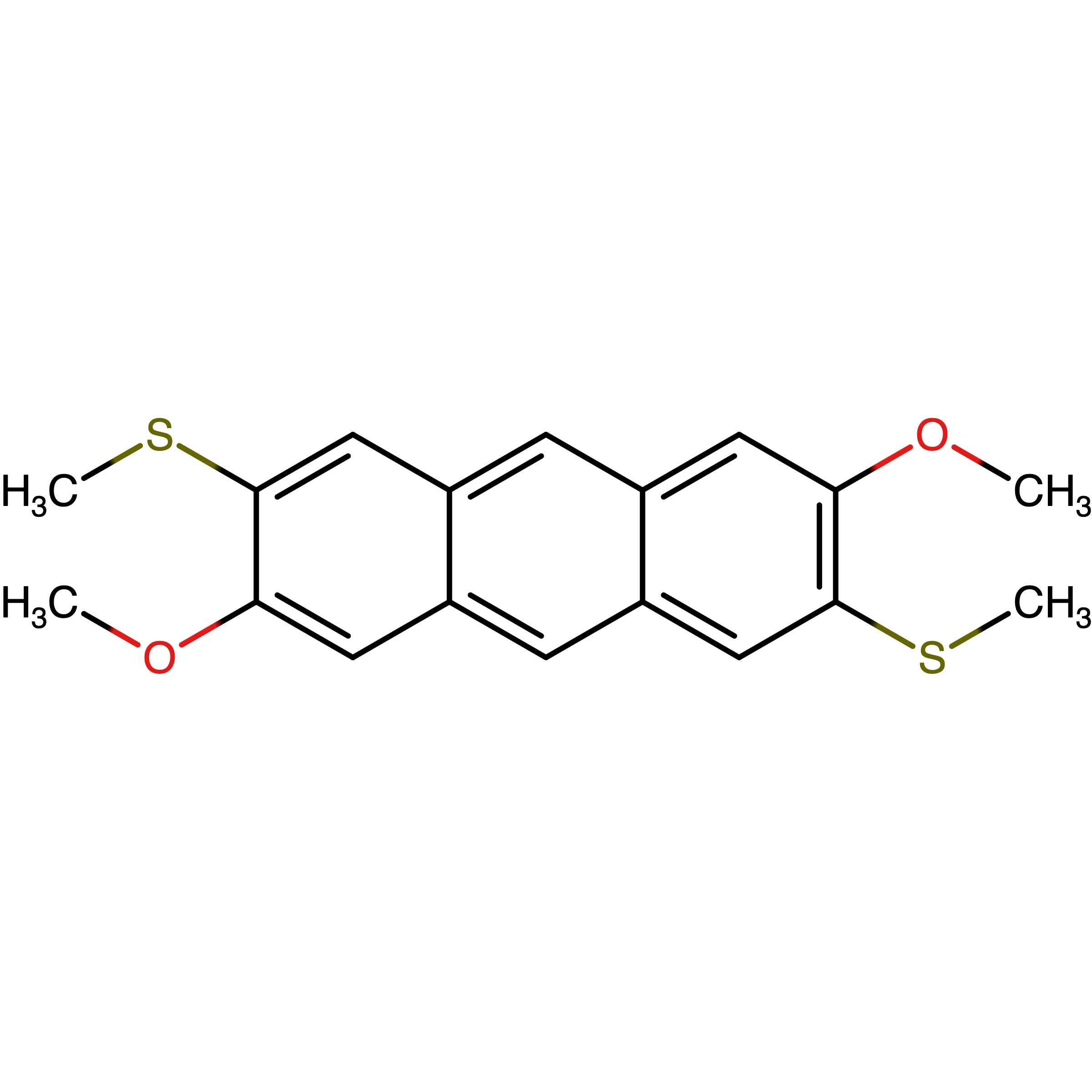 CAS 1397972-18-7 | 2,6-Dimethoxy-3,7-bis(methylthio)anthracene