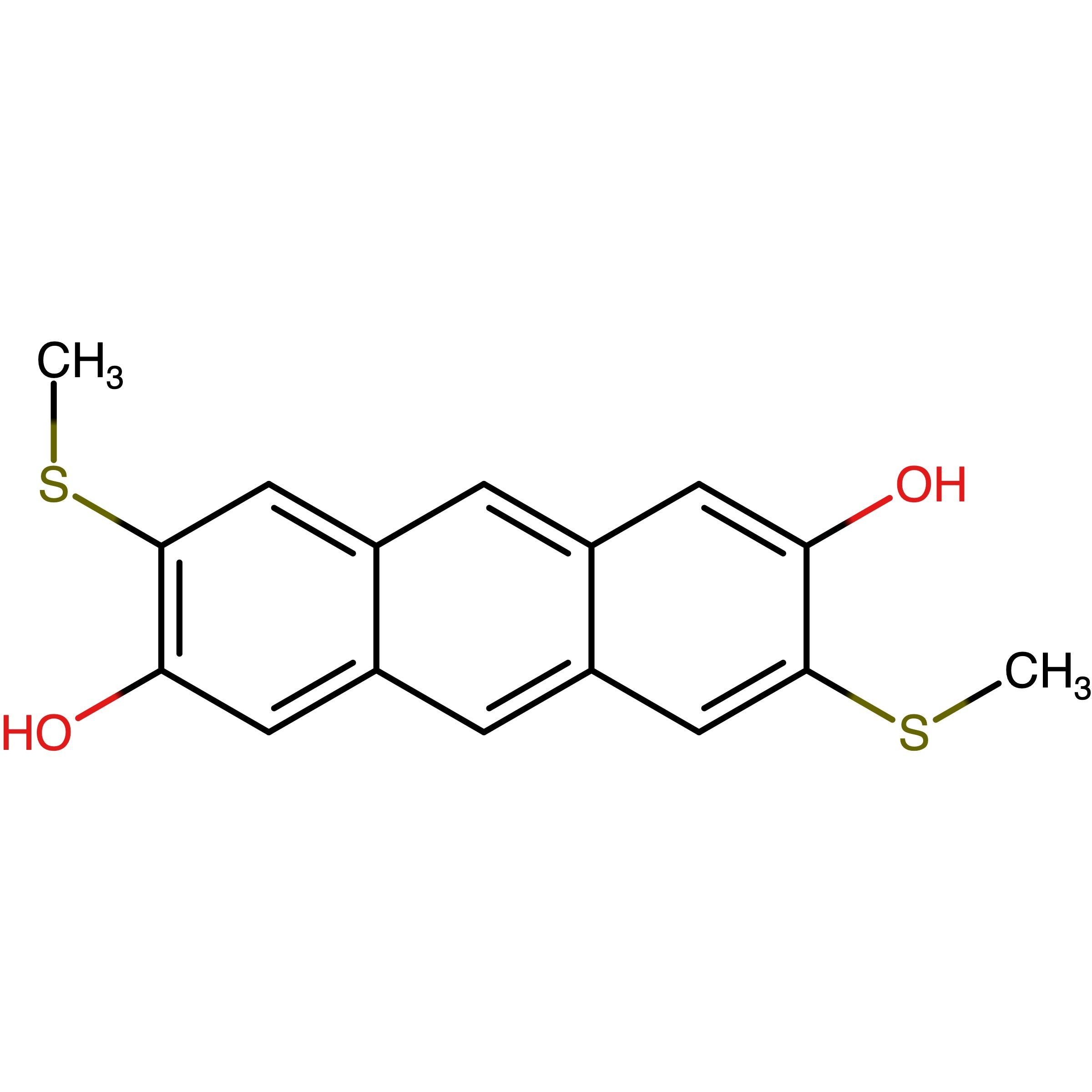 CAS 1397972-20-1 | 3,7-Bis(methylthio)anthracene-2,6-diol