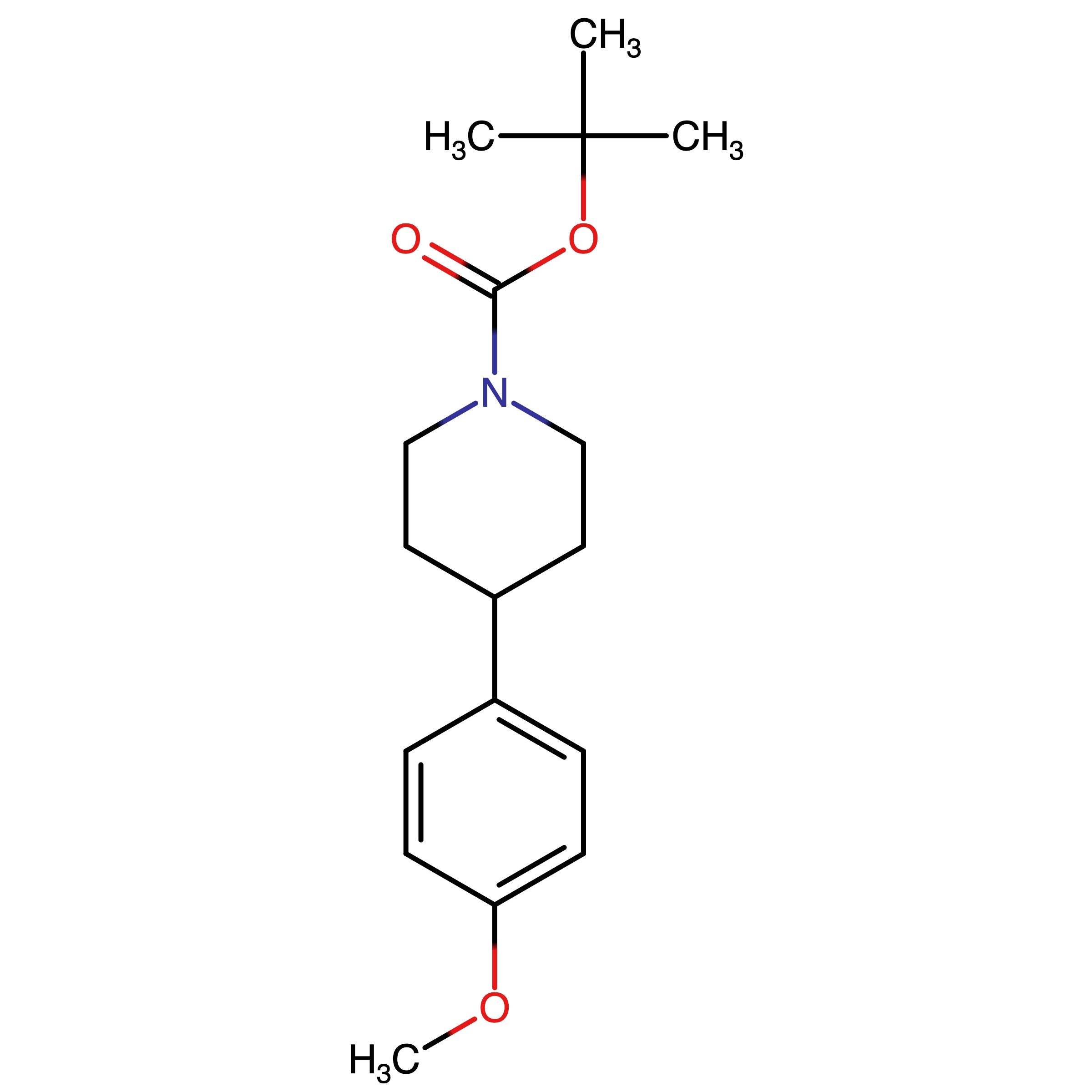 CAS 303975-71-5 | tert-Butyl 4-(4-Methoxyphenyl)piperidine-1-carboxylate