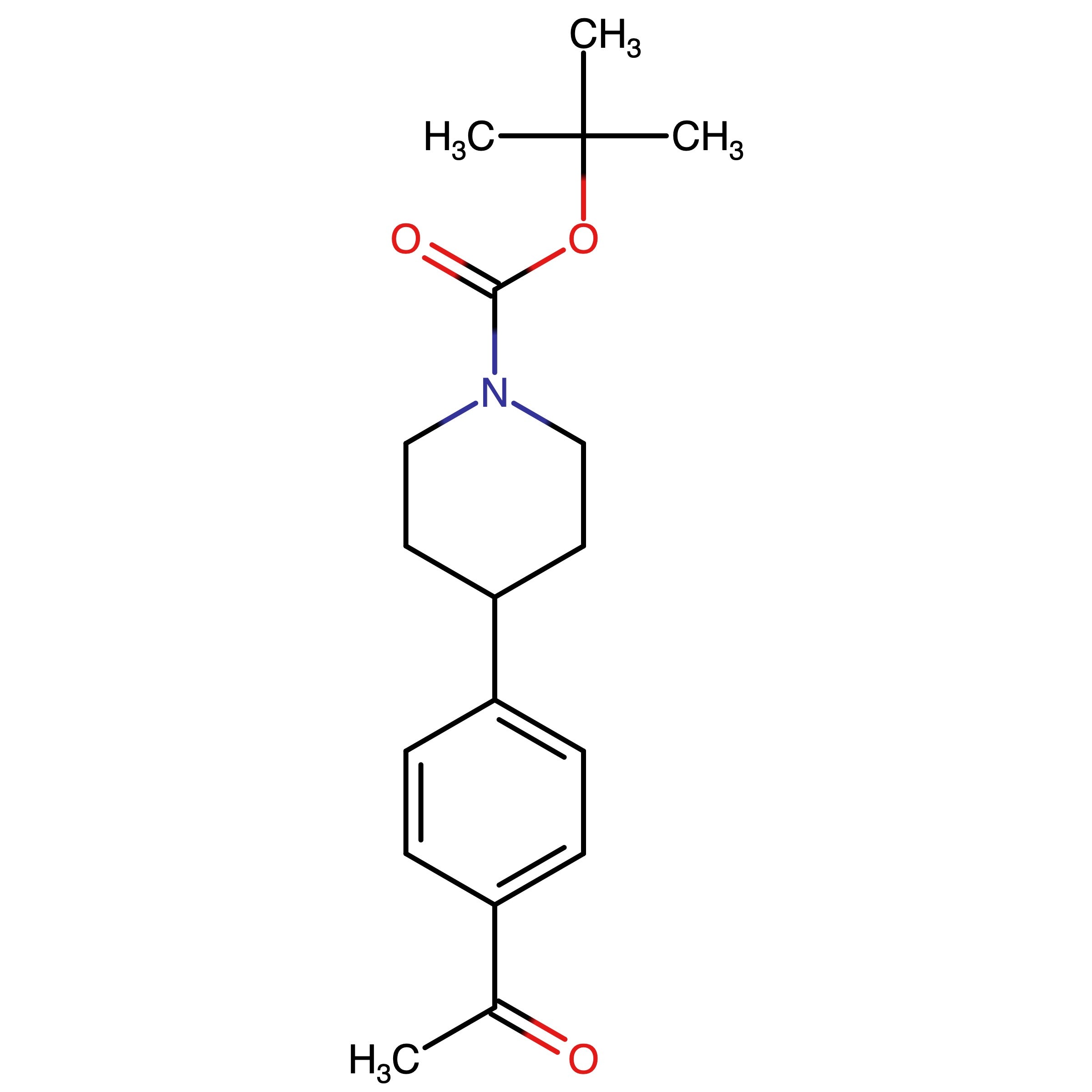 CAS 256381-04-1 | tert-Butyl 4-(4-acetylphenyl)piperidine-1-carboxylate