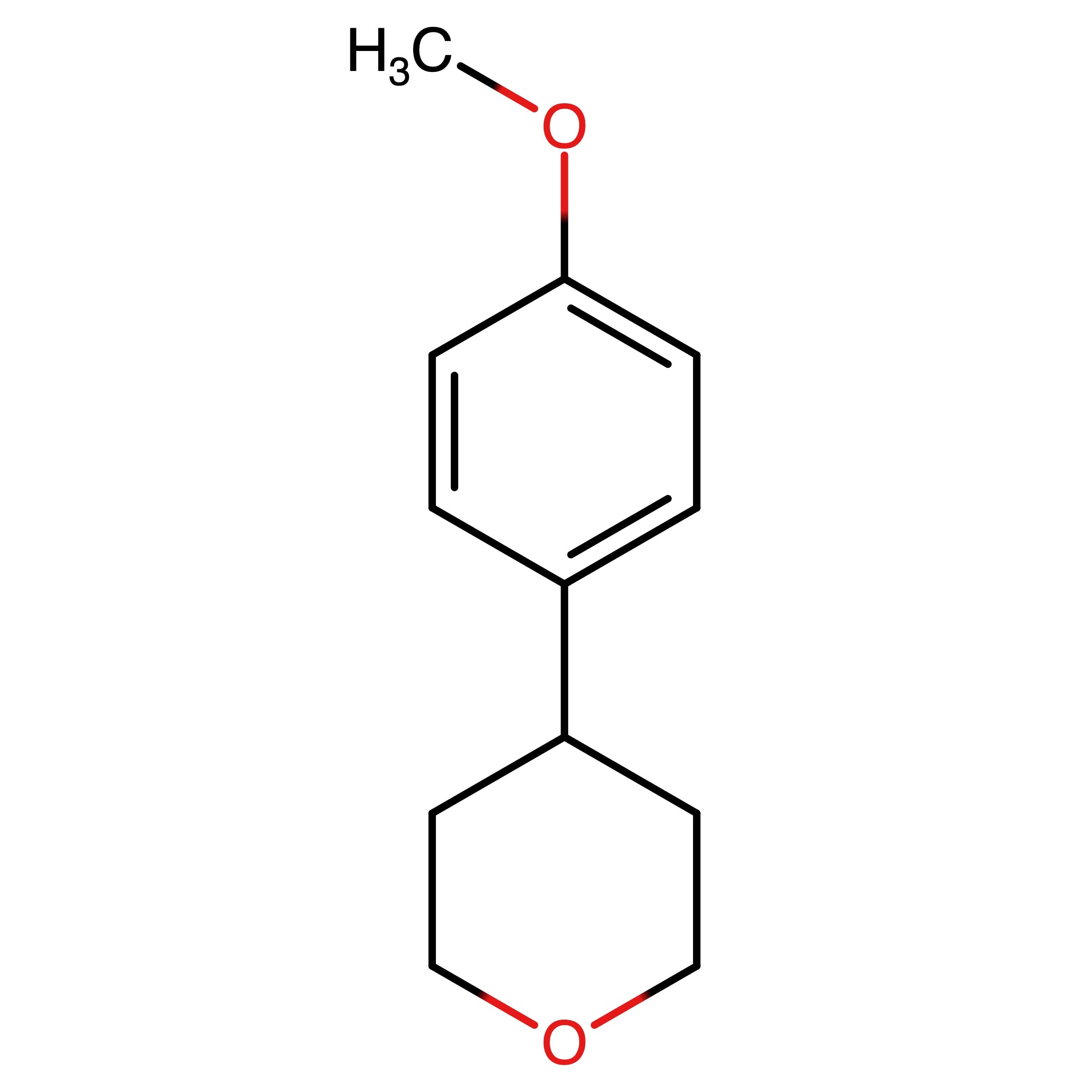 CAS 1023937-38-3 | 4-(4-Methoxyphenyl)tetrahydro-2H-pyran