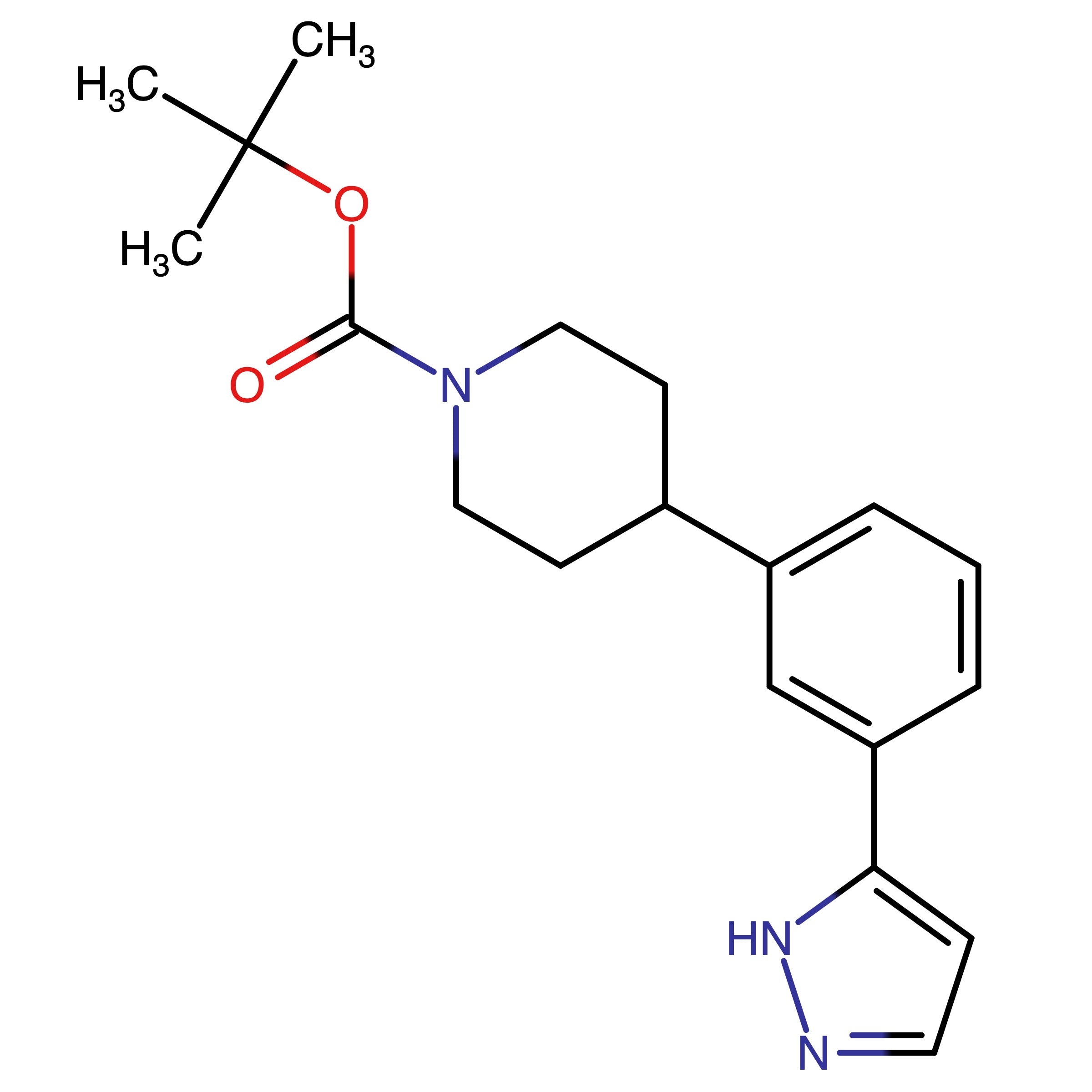 CAS 1612156-05-4 | tert-Butyl 4-(3-(1H-pyrazol-5-yl)phenyl)piperidine-1-carboxylate