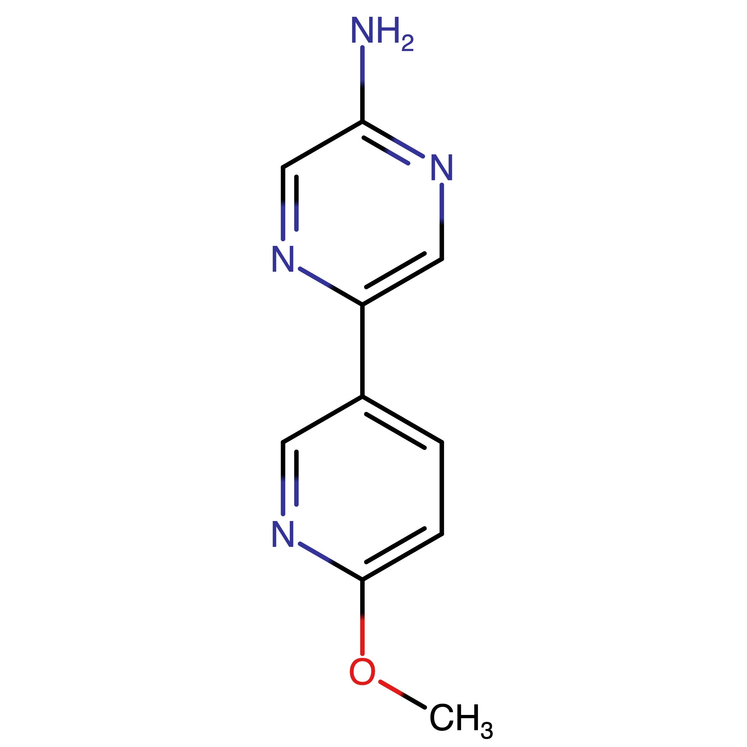 CAS 475275-82-2 | 5-(6-Methoxypyridin-3-yl)pyrazin-2-amine