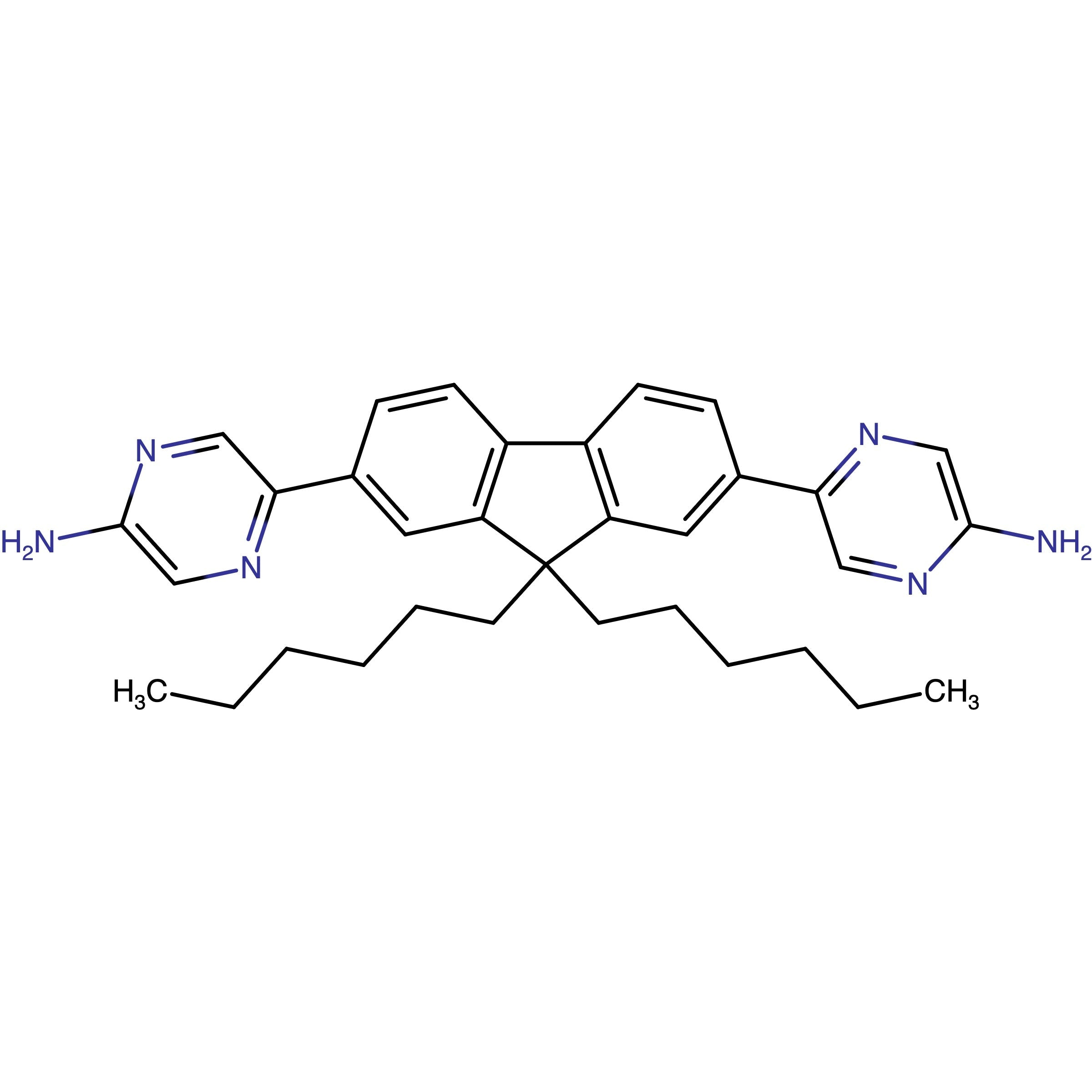 CAS 835876-17-0 | 2,7-Bis(5-aminopyrazin-2-yl)-9,9-dihexylfluorene