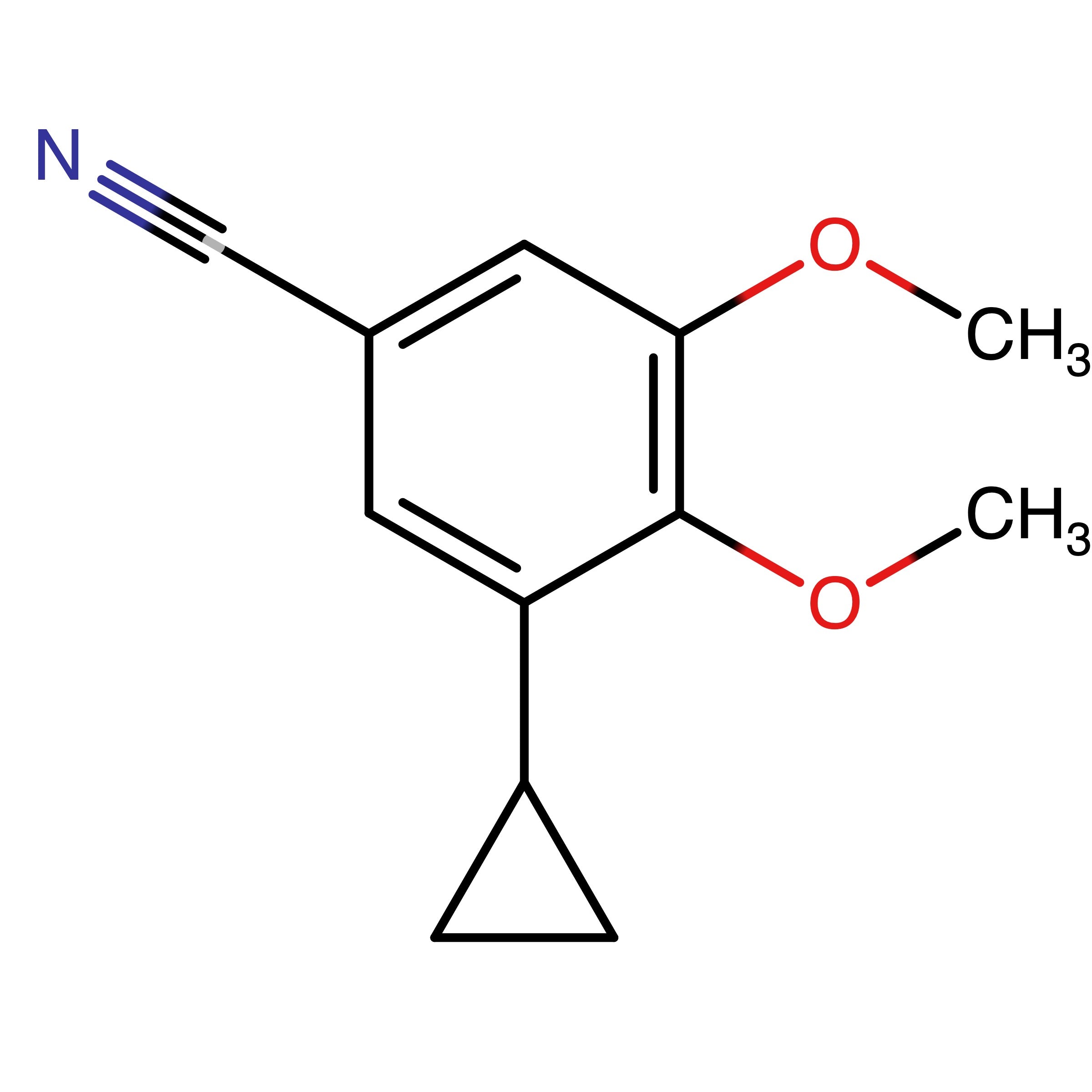 CAS 1063960-61-1 | 3-Cyclopropyl-4,5-dimethoxybenzonitrile