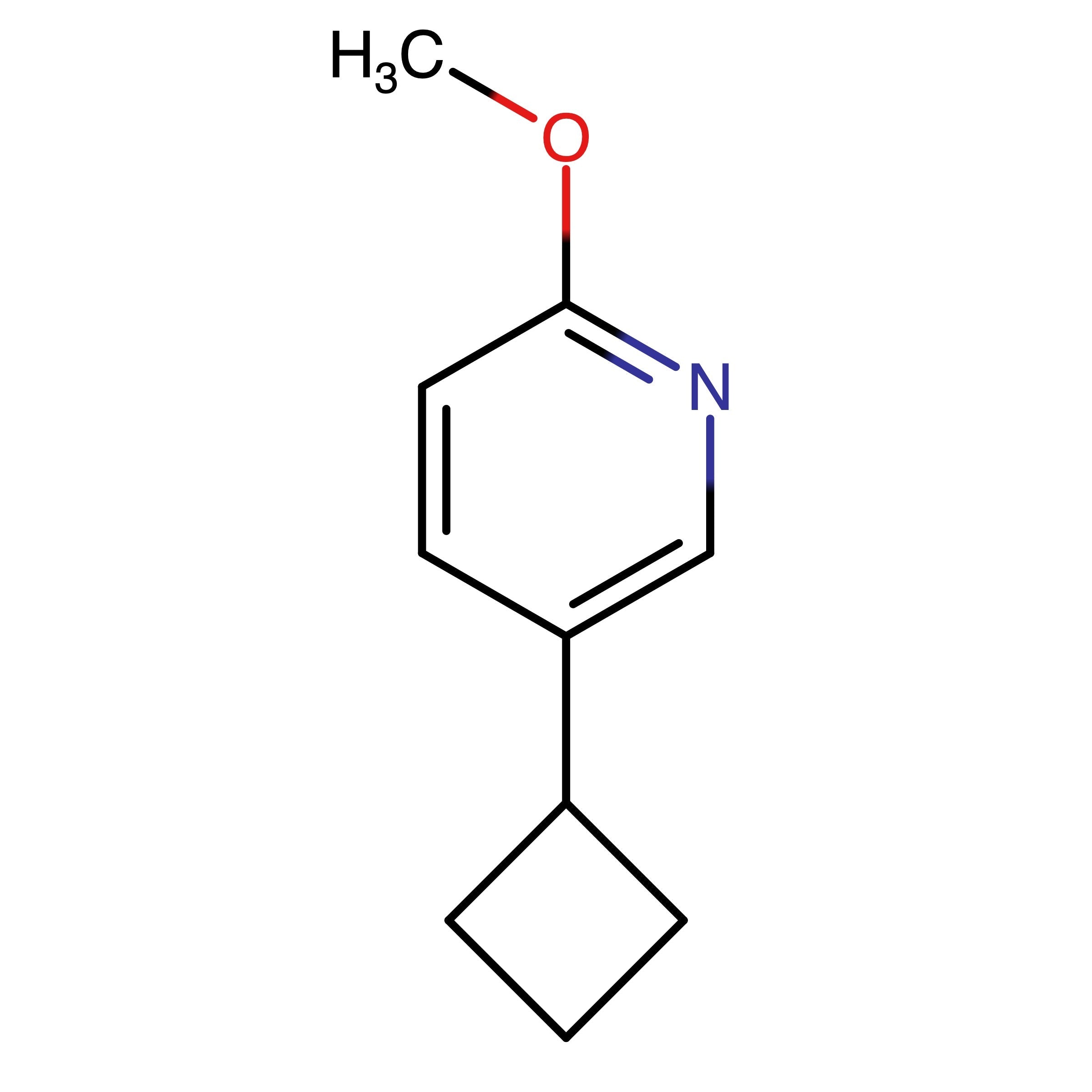 CAS 1063961-23-8 | 5-Cyclobutyl-2-methoxypyridine