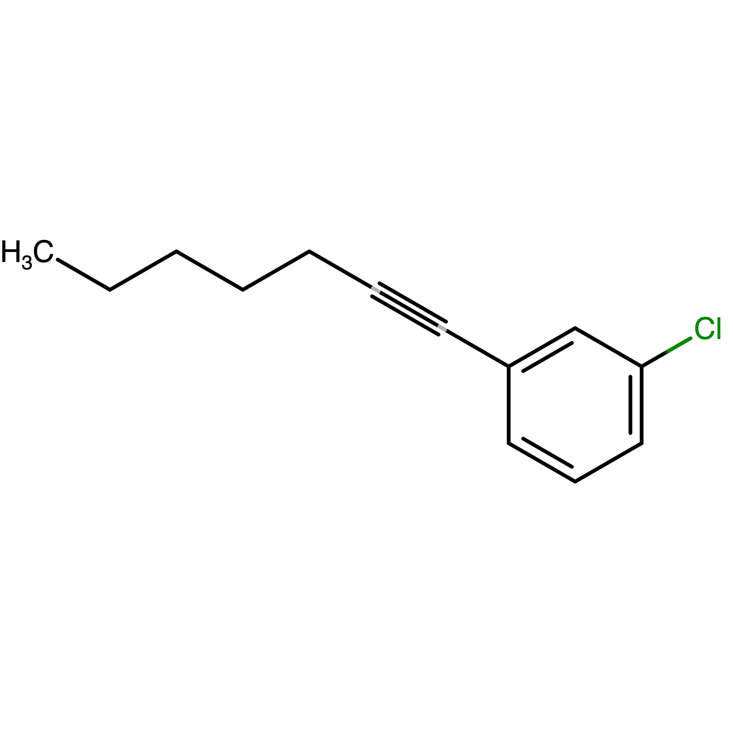 CAS 1101133-48-5 | 1-Chloro-3-hept-1-ynyl-benzene