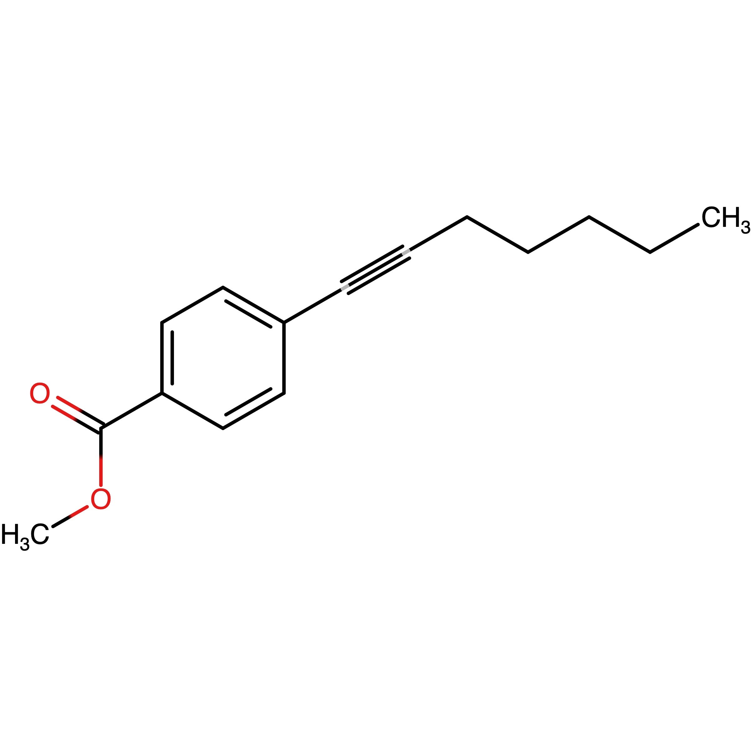 CAS 121866-32-8 | 4-Hept-1-ynyl-benzoic acid methyl ester