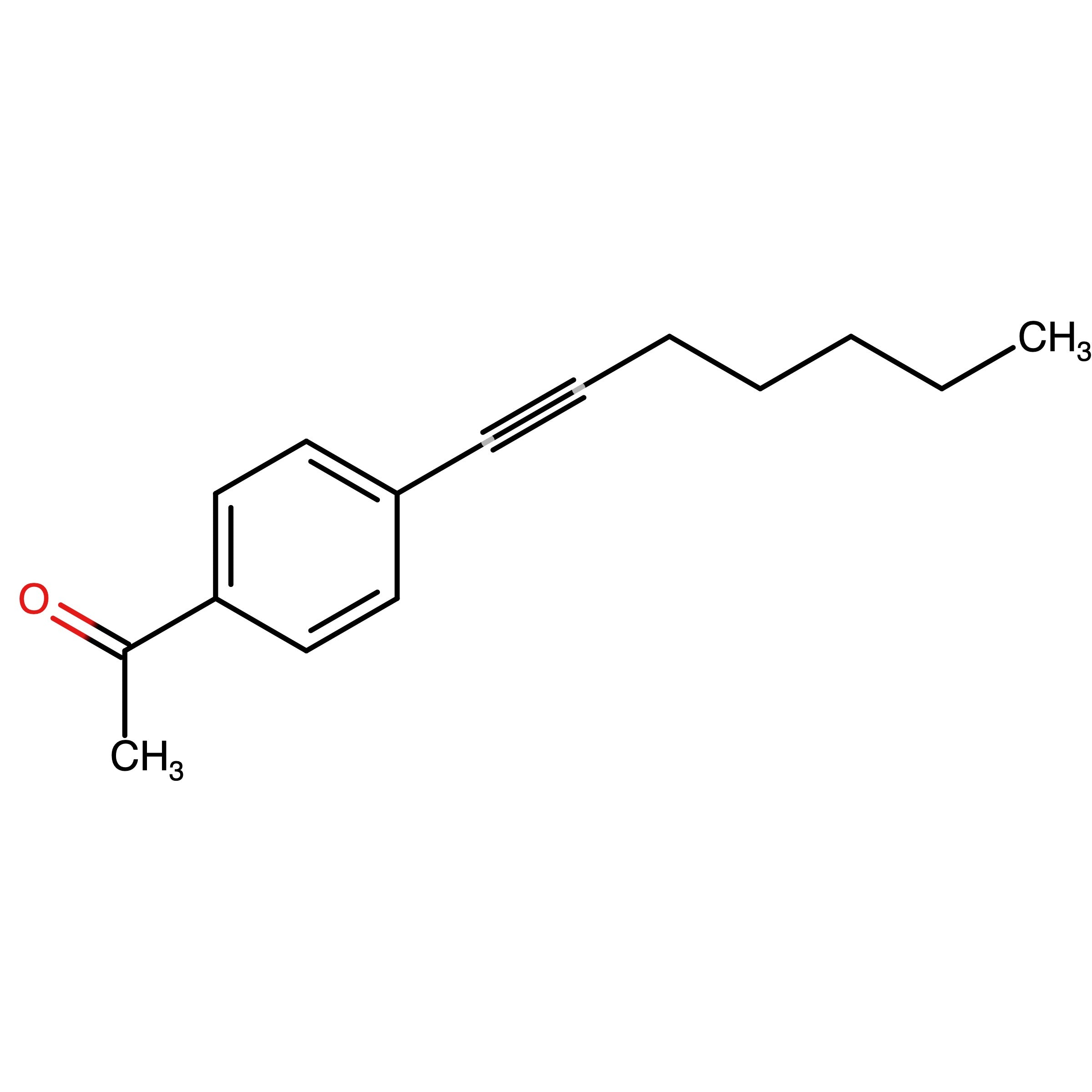 CAS 627885-32-9 | 1-(4-(hept-1-ynyl)phenyl)ethanone