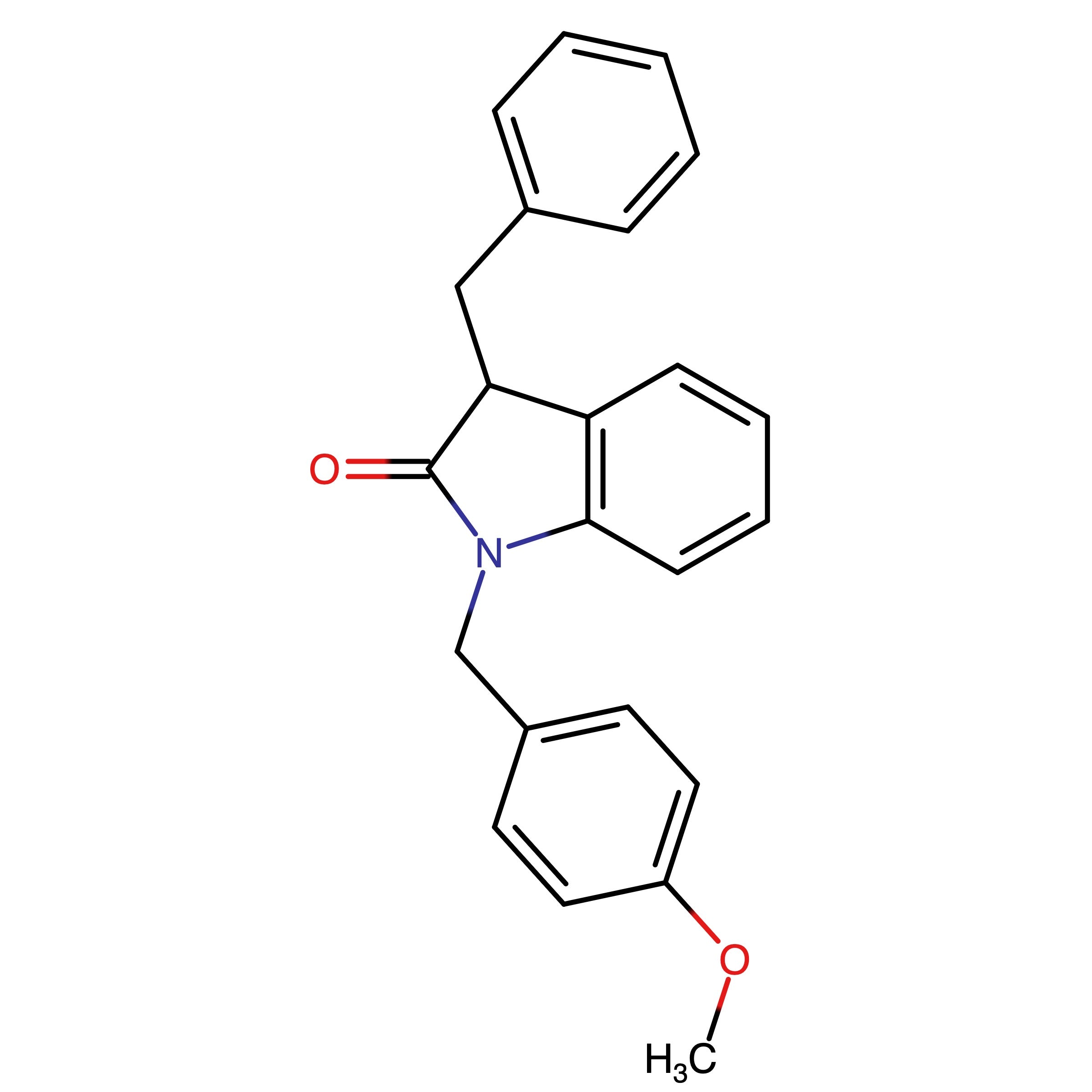 CAS 1019995-79-9 | 3-Benzyl-1-(4-methoxybenzyl)-1,3-dihydroindol-2-one