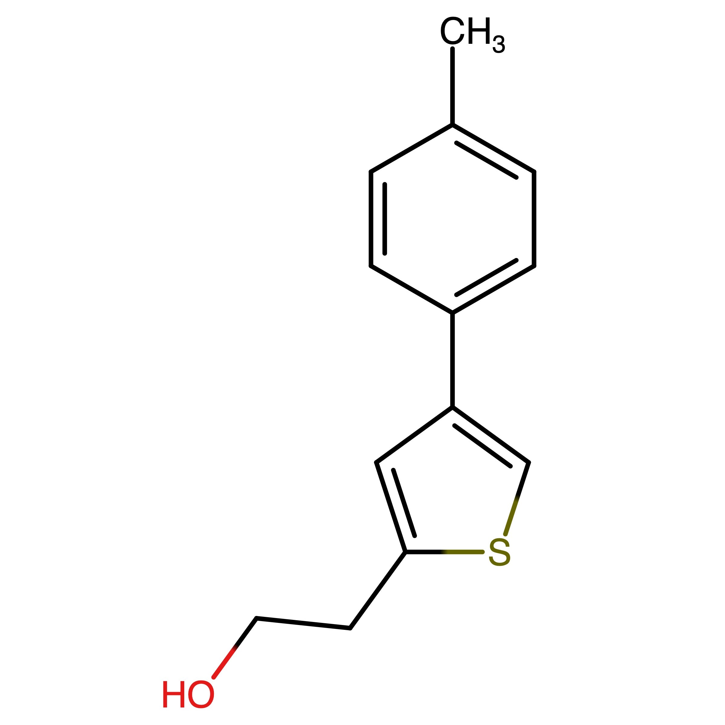 CAS 1858202-56-8 | 2-(4-(p-Tolyl)thiophen-2-yl)ethan-1-ol