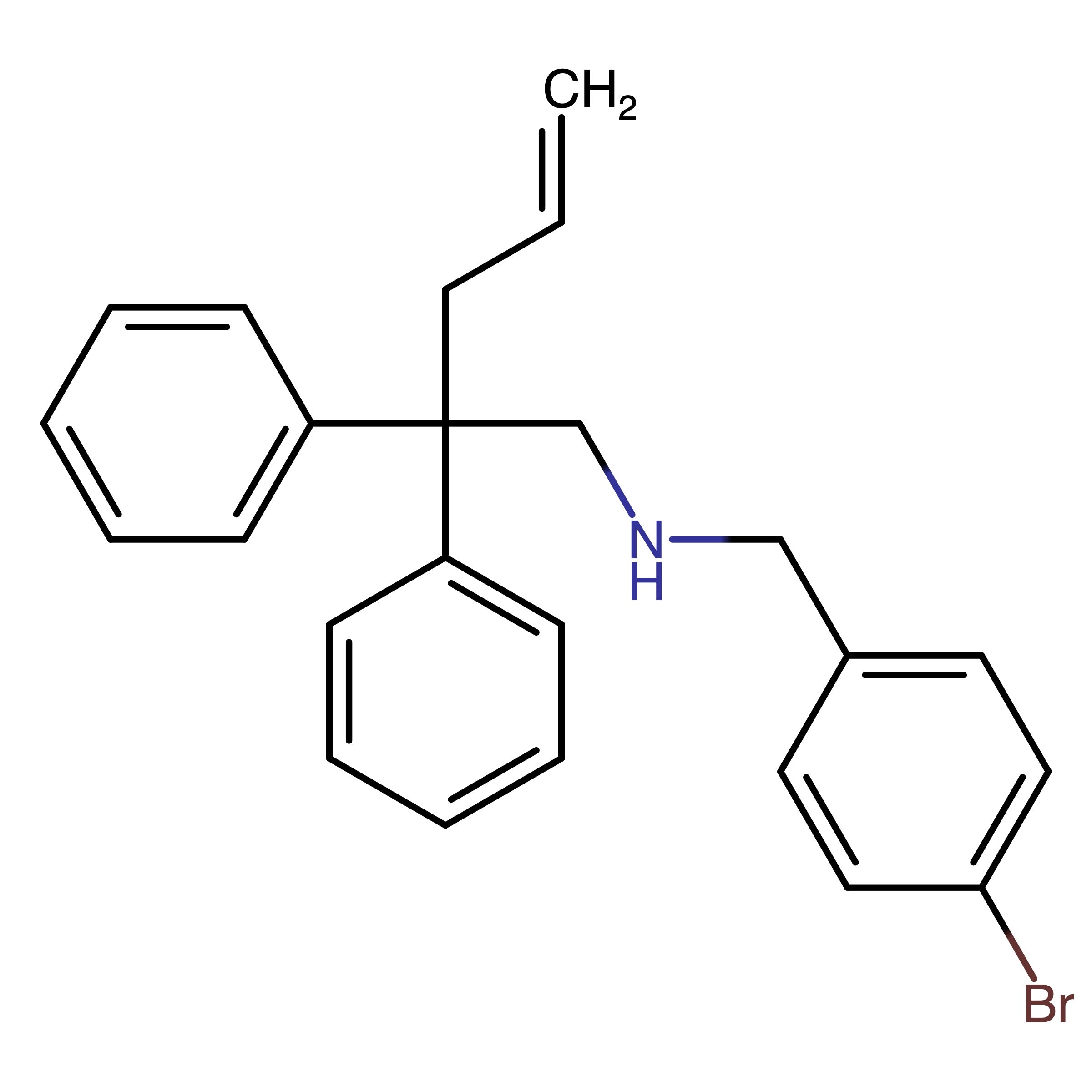 CAS 846576-86-1 | N-(4-Bromobenzyl)-2,2-diphenylpent-4-en-1-amine