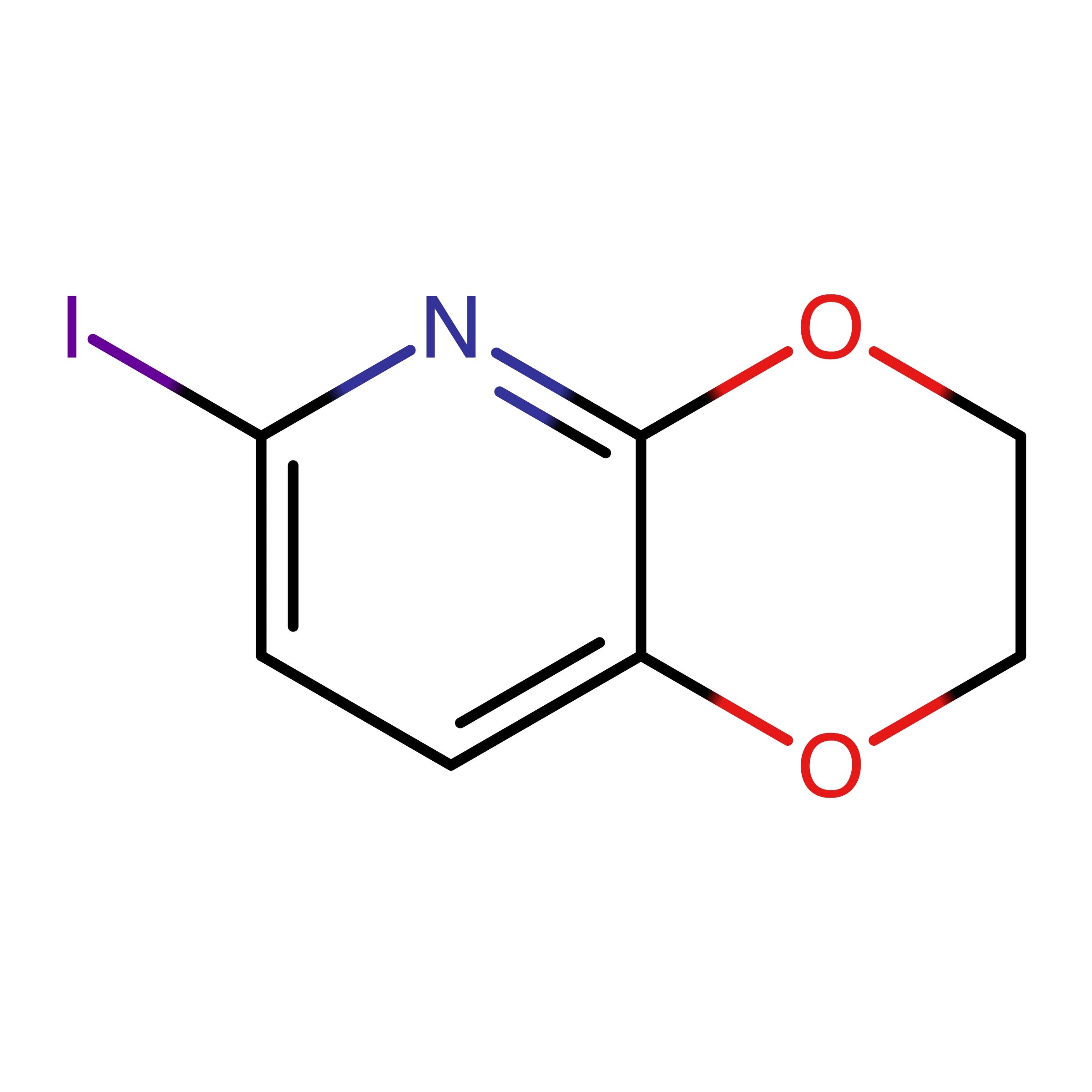 CAS 1246088-42-5 | 2,3-Dihydro-6-iodo-1,4-dioxino[2,3-b]pyridine | MFCD17171308