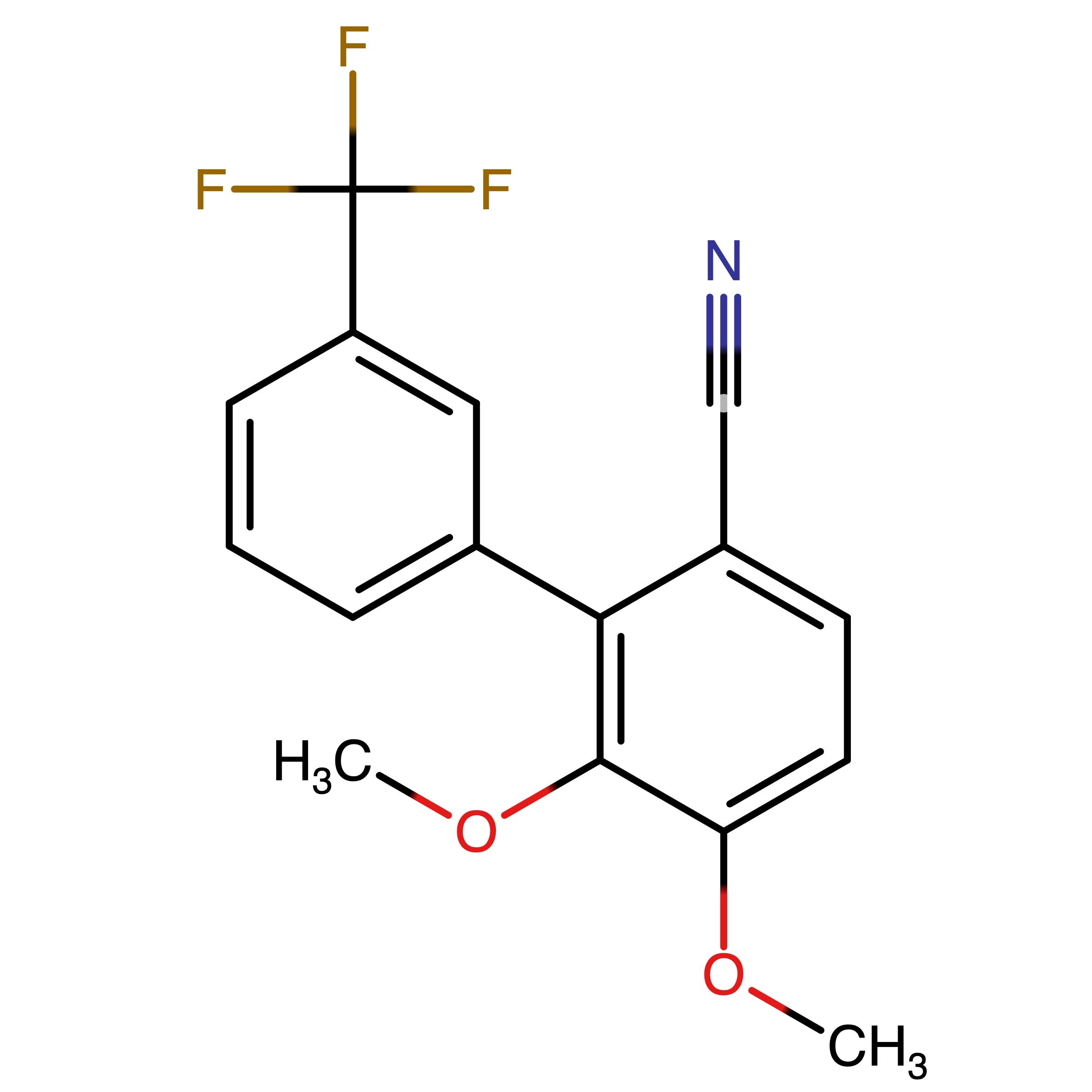 CAS 848652-09-5 | 5,6-Dimethoxy-3'-trifluoromethyl-2-cyano-biphenyl
