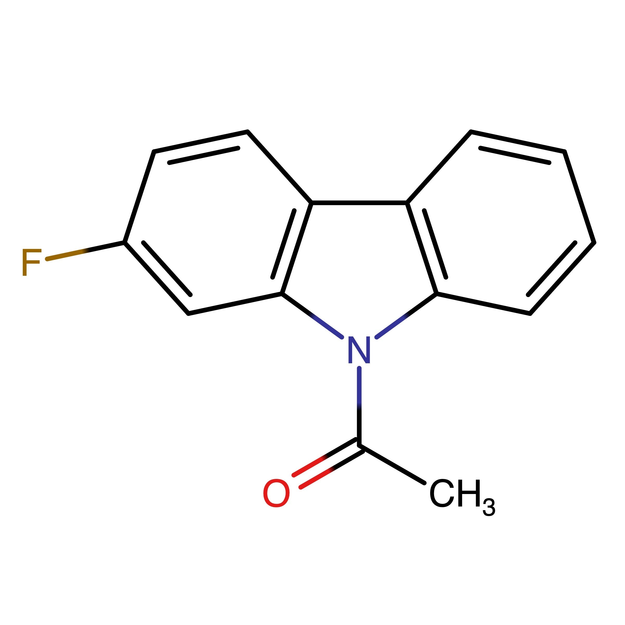 CAS 869631-37-8 | 9-Acetyl-2-fluorocarbazole