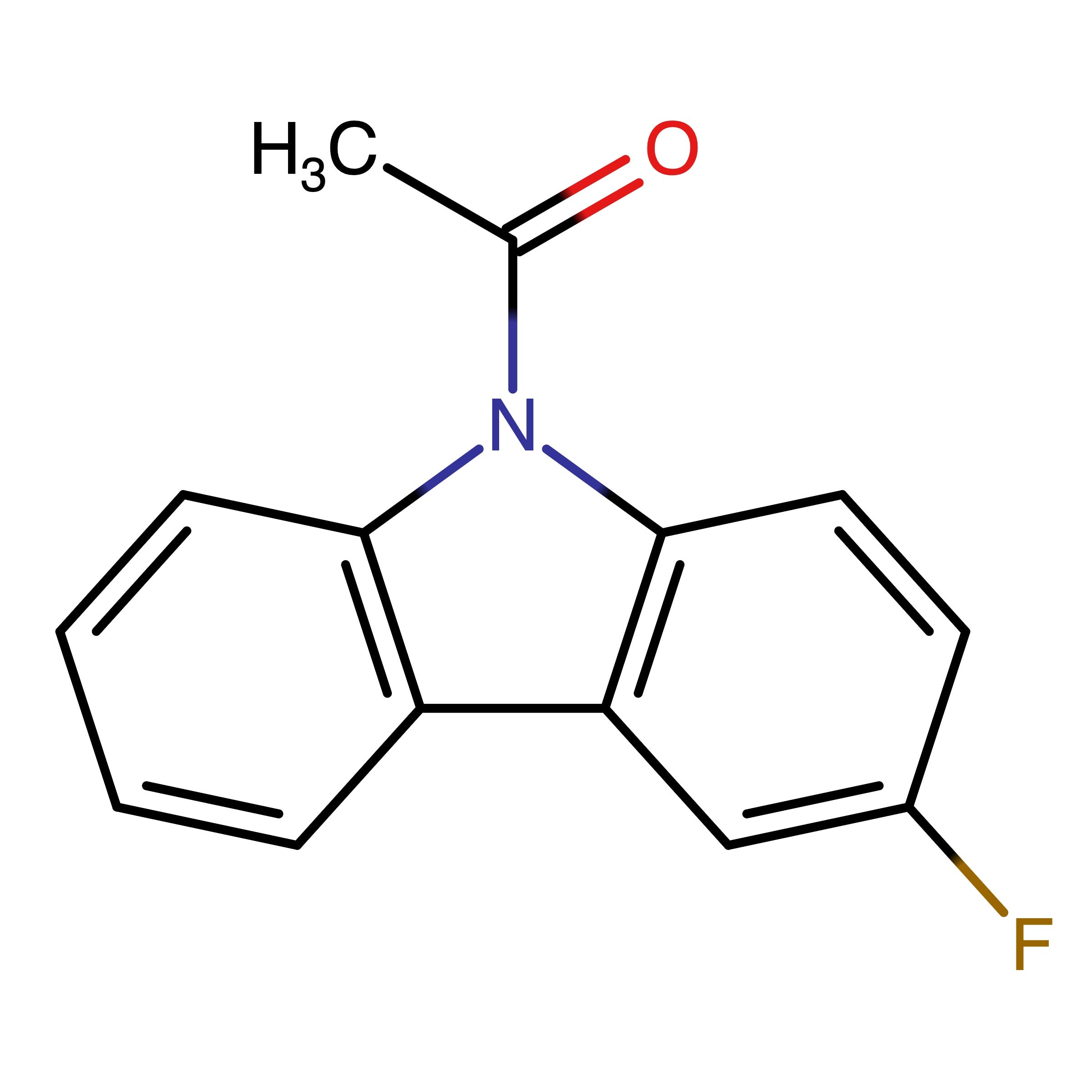 CAS 869631-27-6 | 9-Acetyl-3-fluorocarbazole