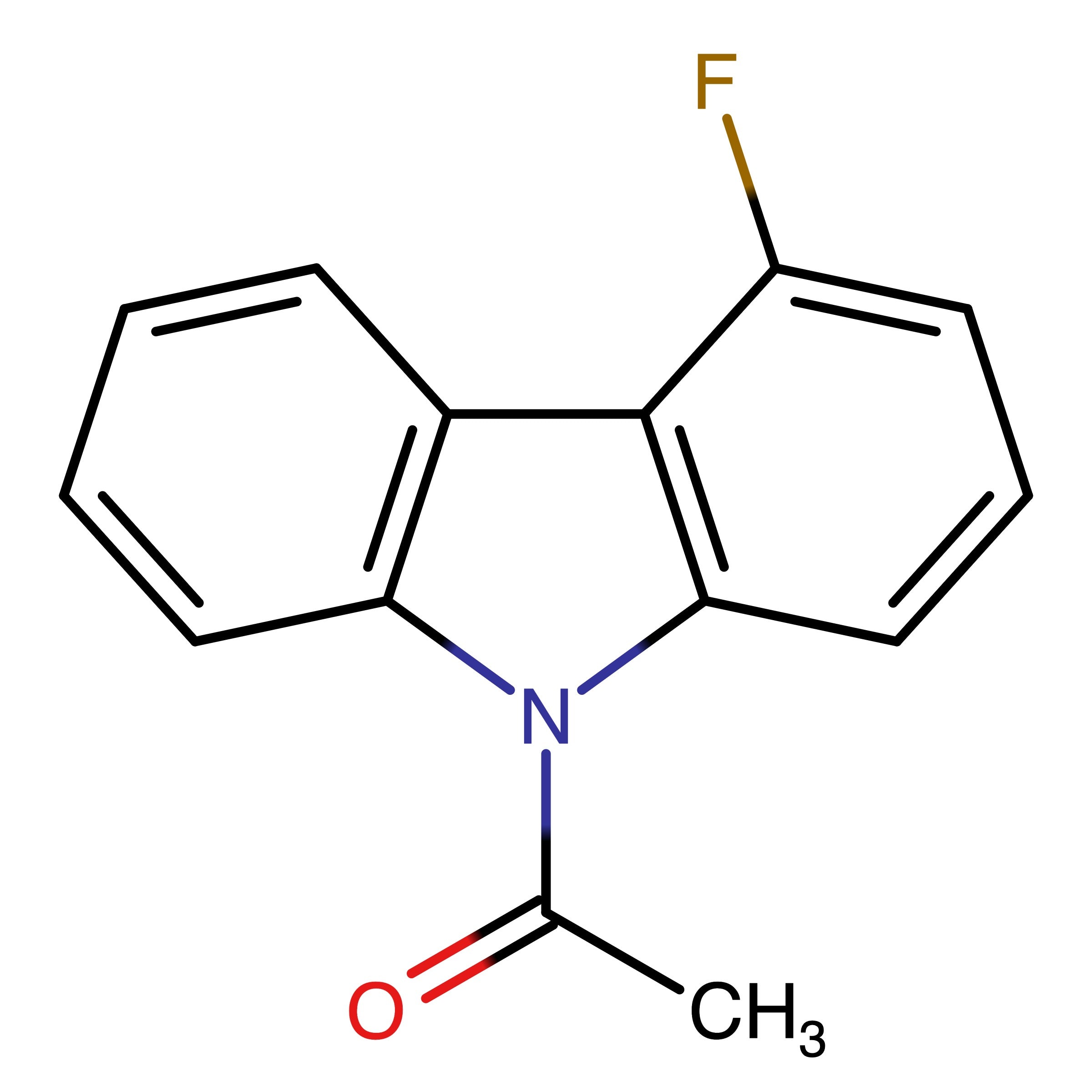 CAS 869631-39-0 | 9-Acetyl-4-fluorocarbazole