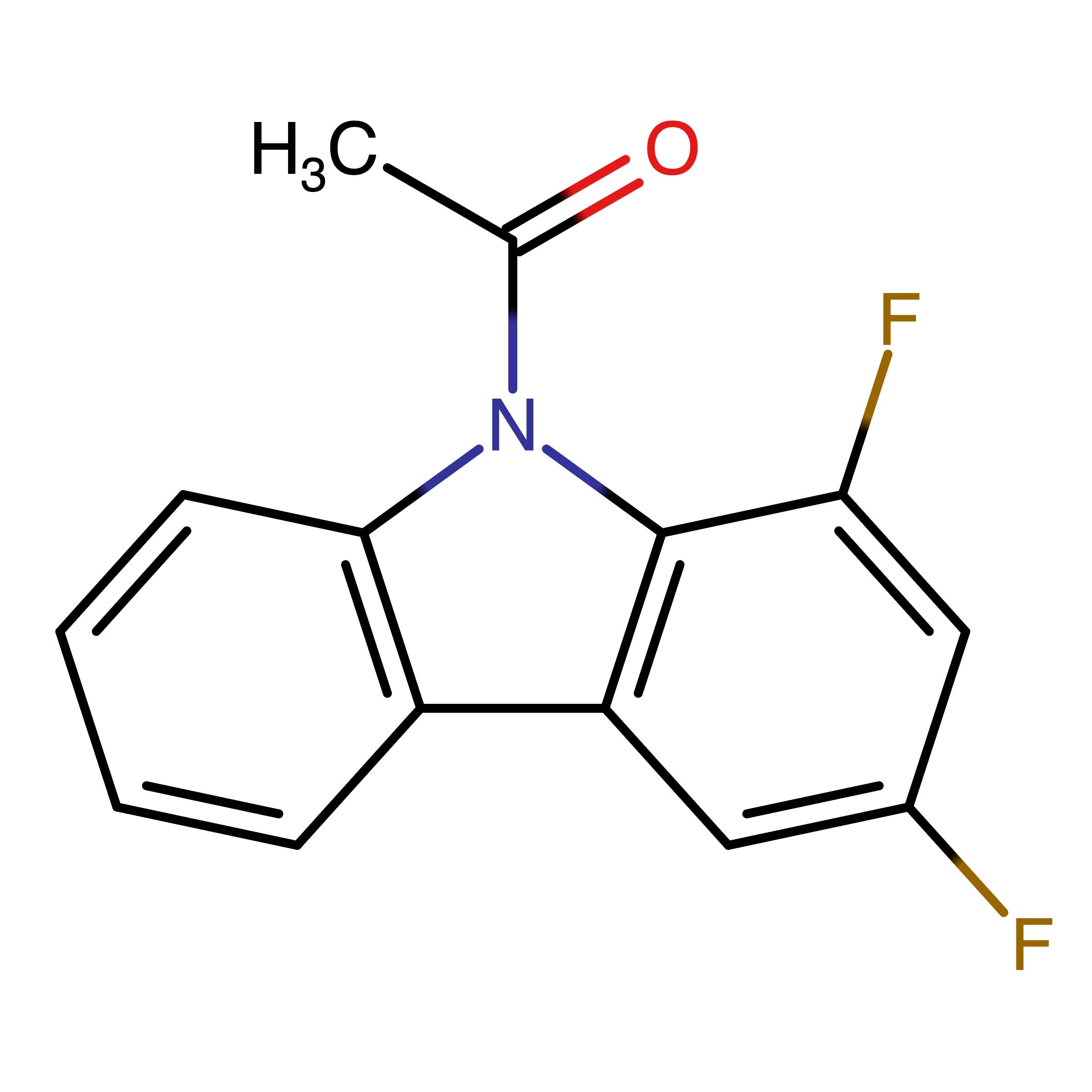 CAS 869631-28-7 | 9-Acetyl-1,3-difluorocarbazole