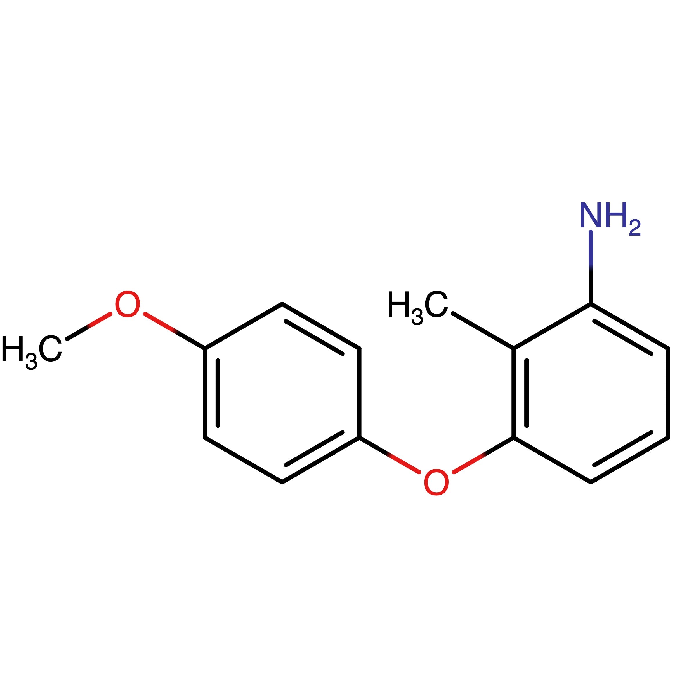 CAS 1198117-46-2 | 3-(4-Methoxyphenoxy)-2-methyl-phenylamine
